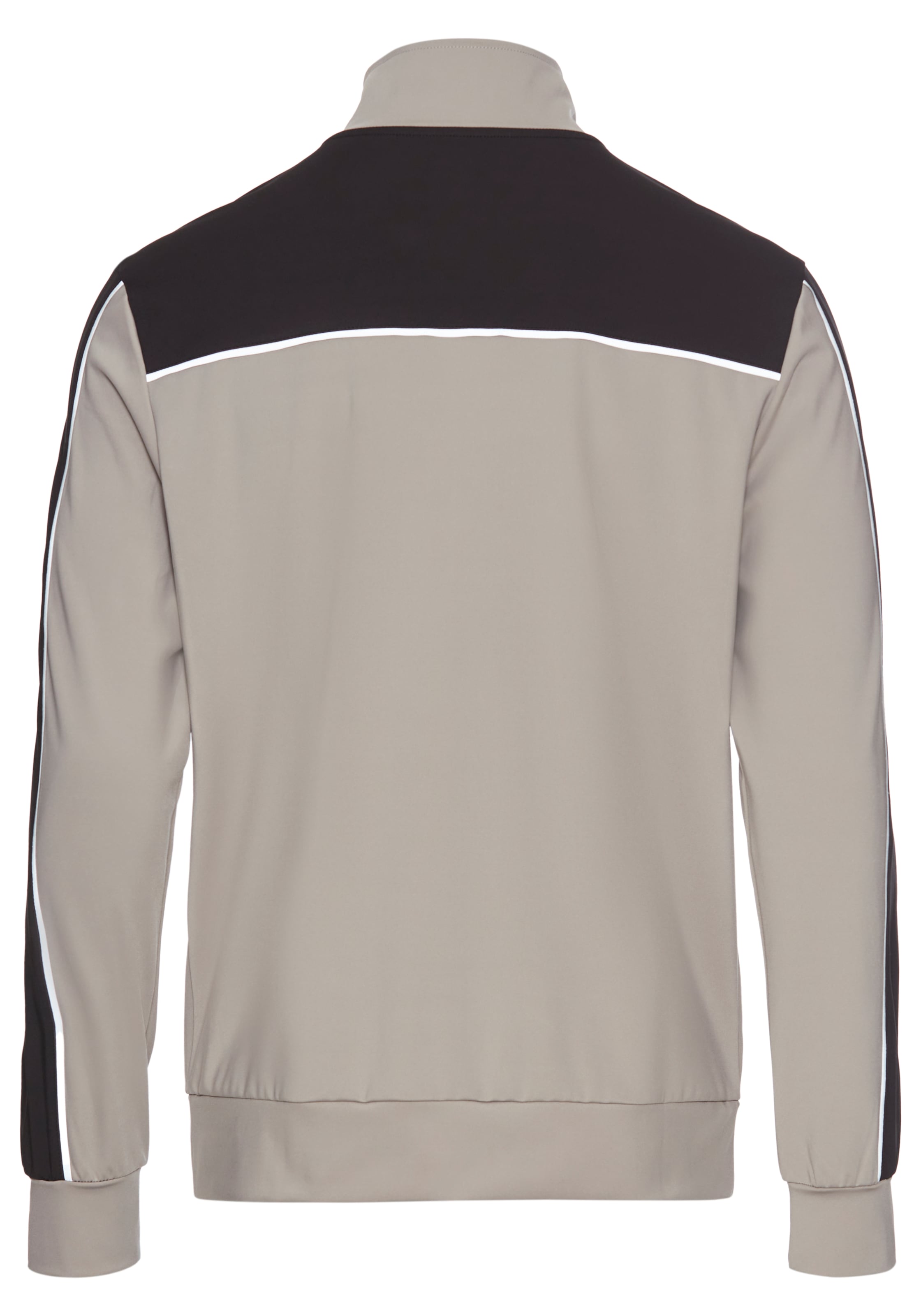 Bruno Banani Sweatjacke, mit Reflektorstreifen in Teilungsnähten