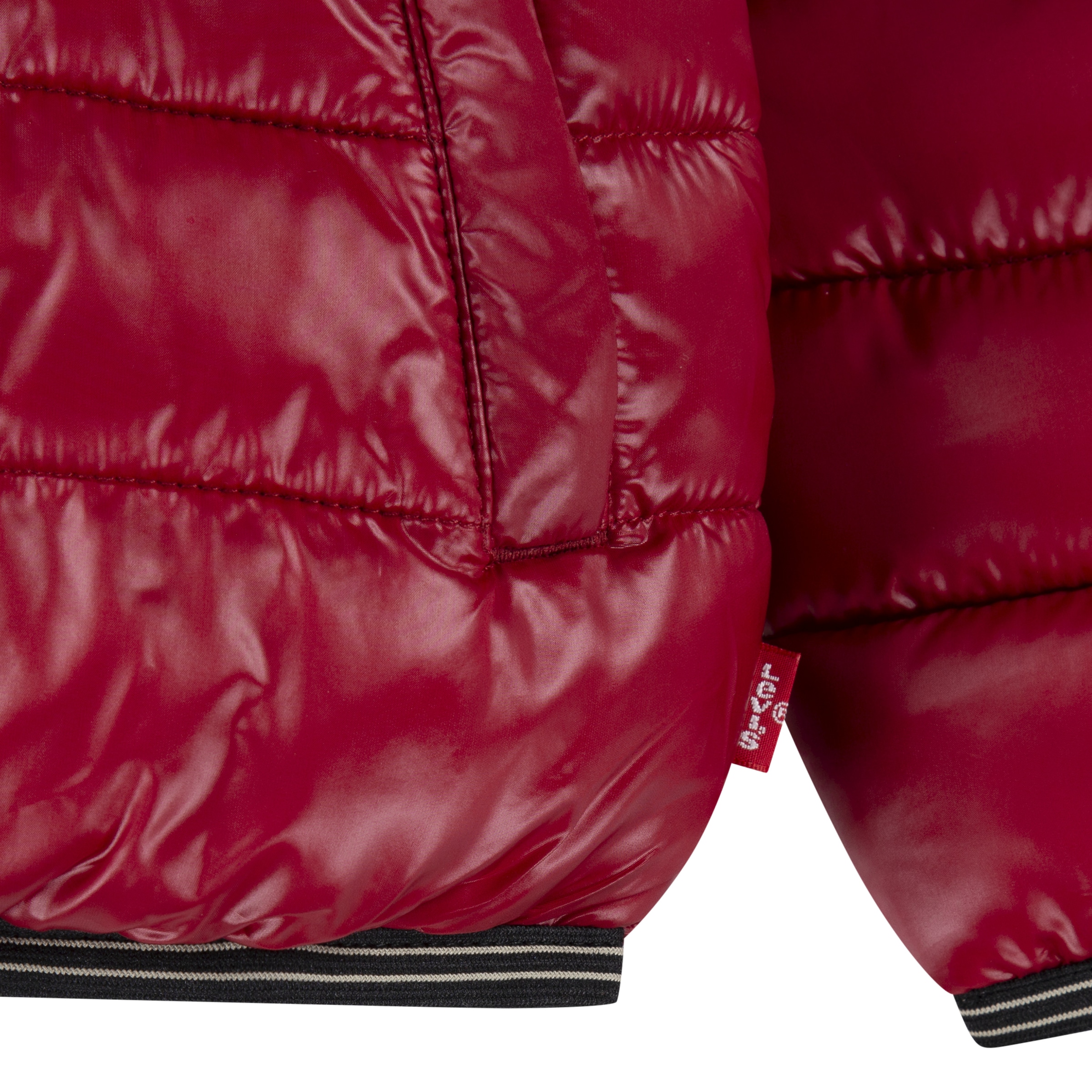 Levi's® Kids Steppjacke »SHERPA LINED MDWT PUFFER JACKET«, mit Kapuze, for Boys mit Kapuze
