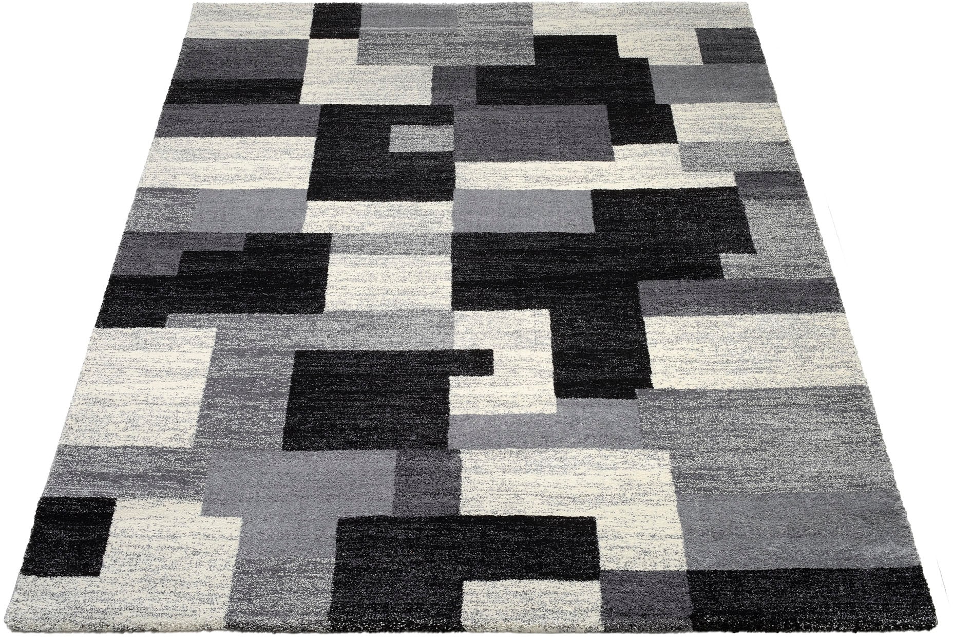 OCI DIE TEPPICHMARKE Teppich »Steady Allover«, rechteckig, 20 mm Höhe, besonders weich durch Mircofaser, Wohnzimmer