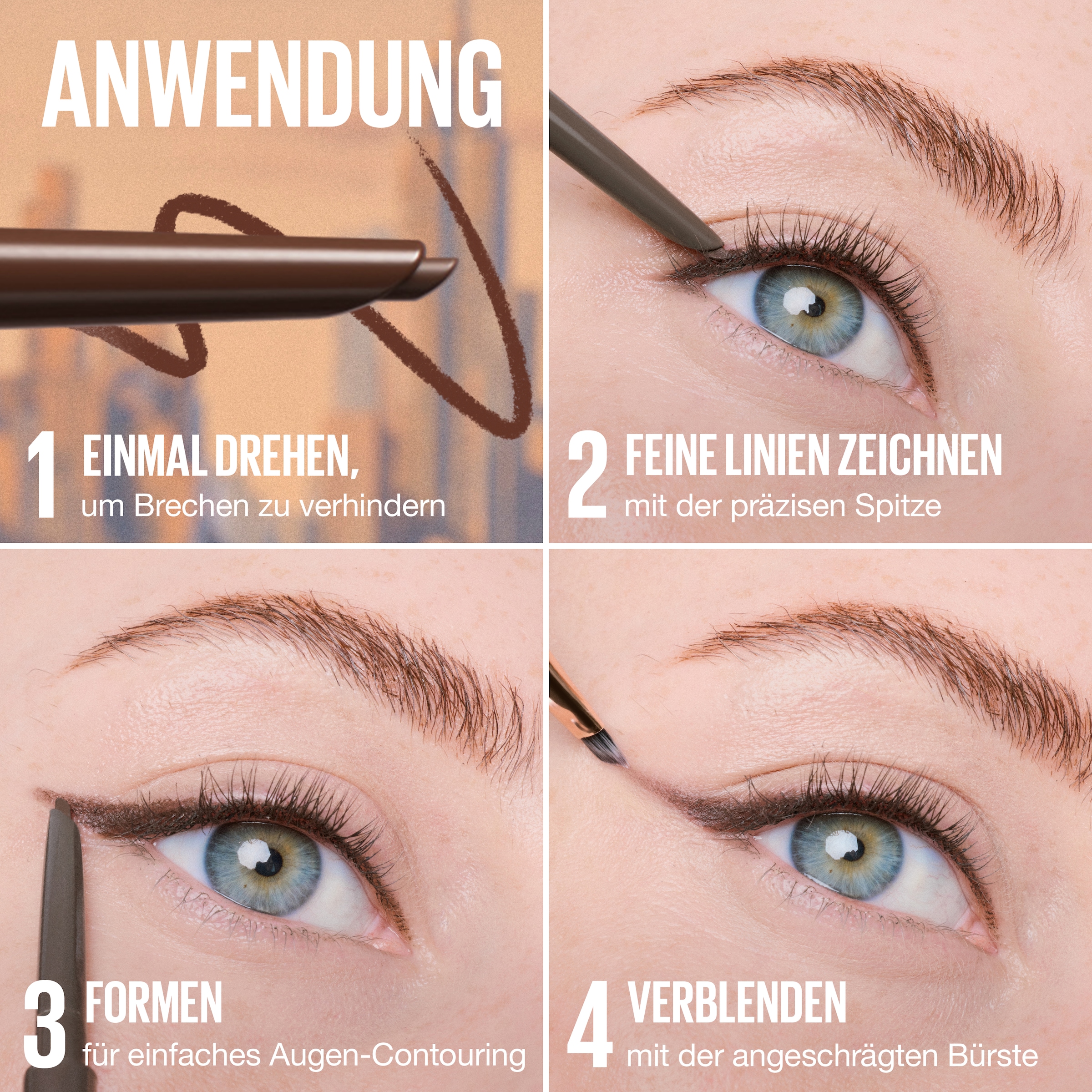 MAYBELLINE NEW YORK Eyeliner »SCULPTING STIX 2-in-1 EYELINER«