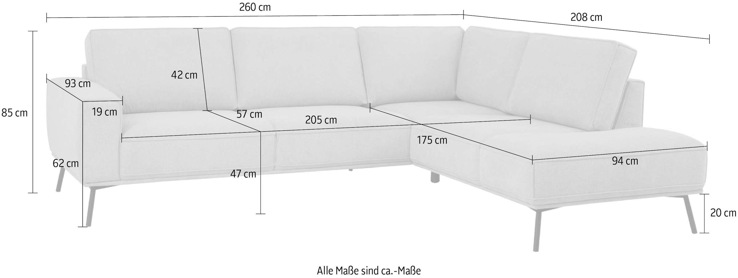 andas Ecksofa »Vosby«