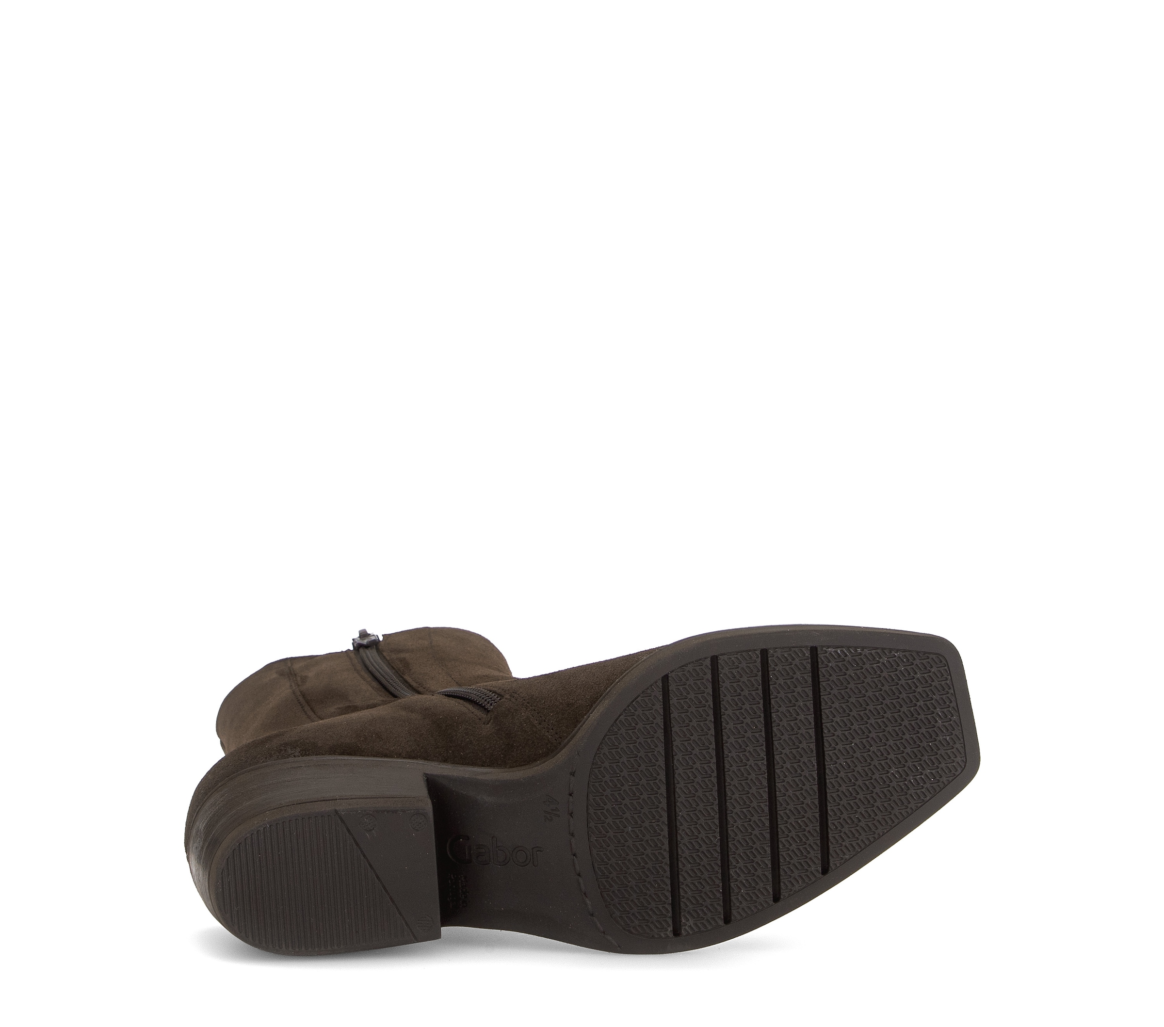 Gabor Westernstiefelette  Blockabsatz, Cowboyboots in eckiger Karreeform, Weite G (= weit)