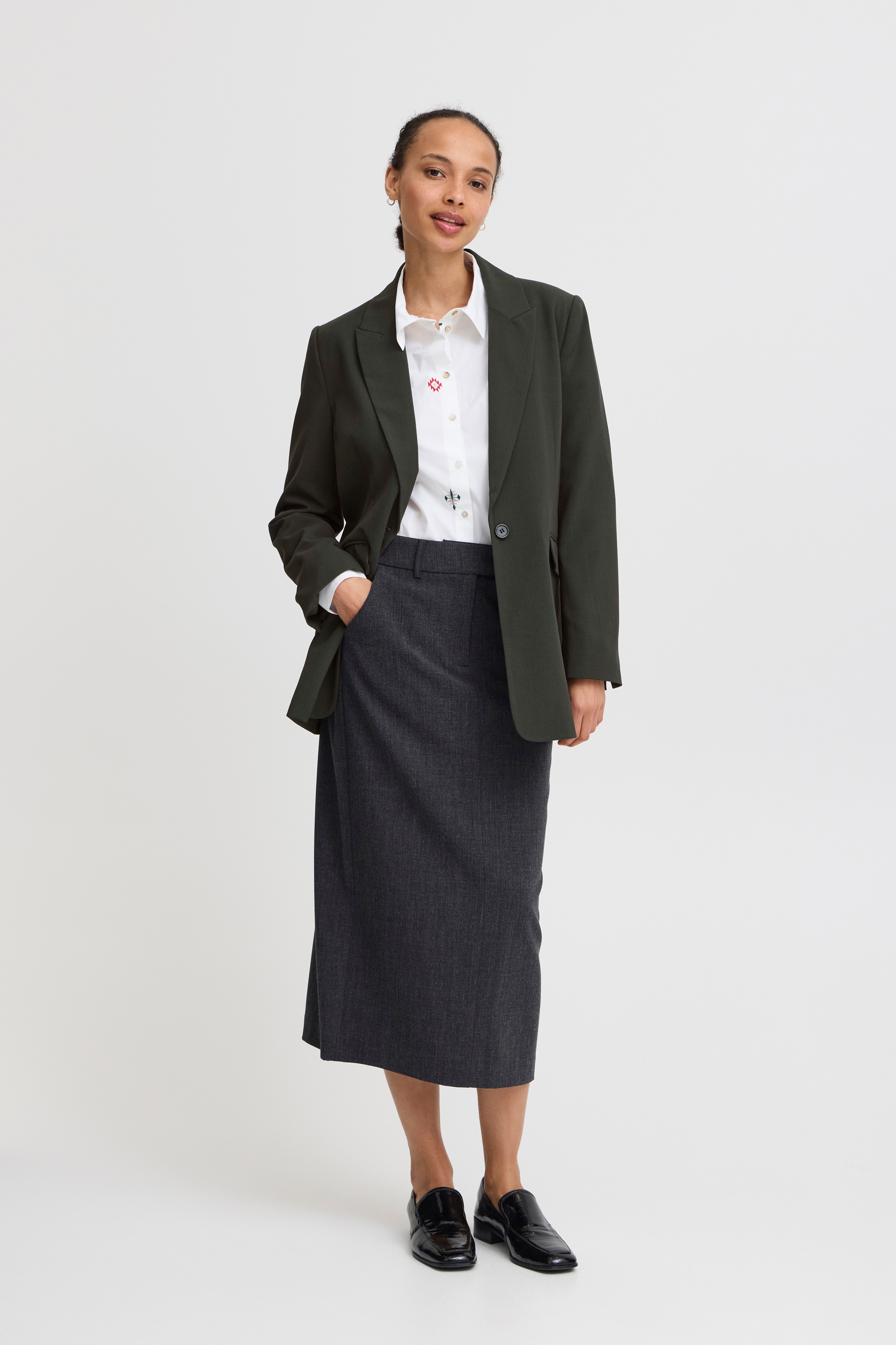 b.young Blusenblazer »Damen Blazer BYDANTA«