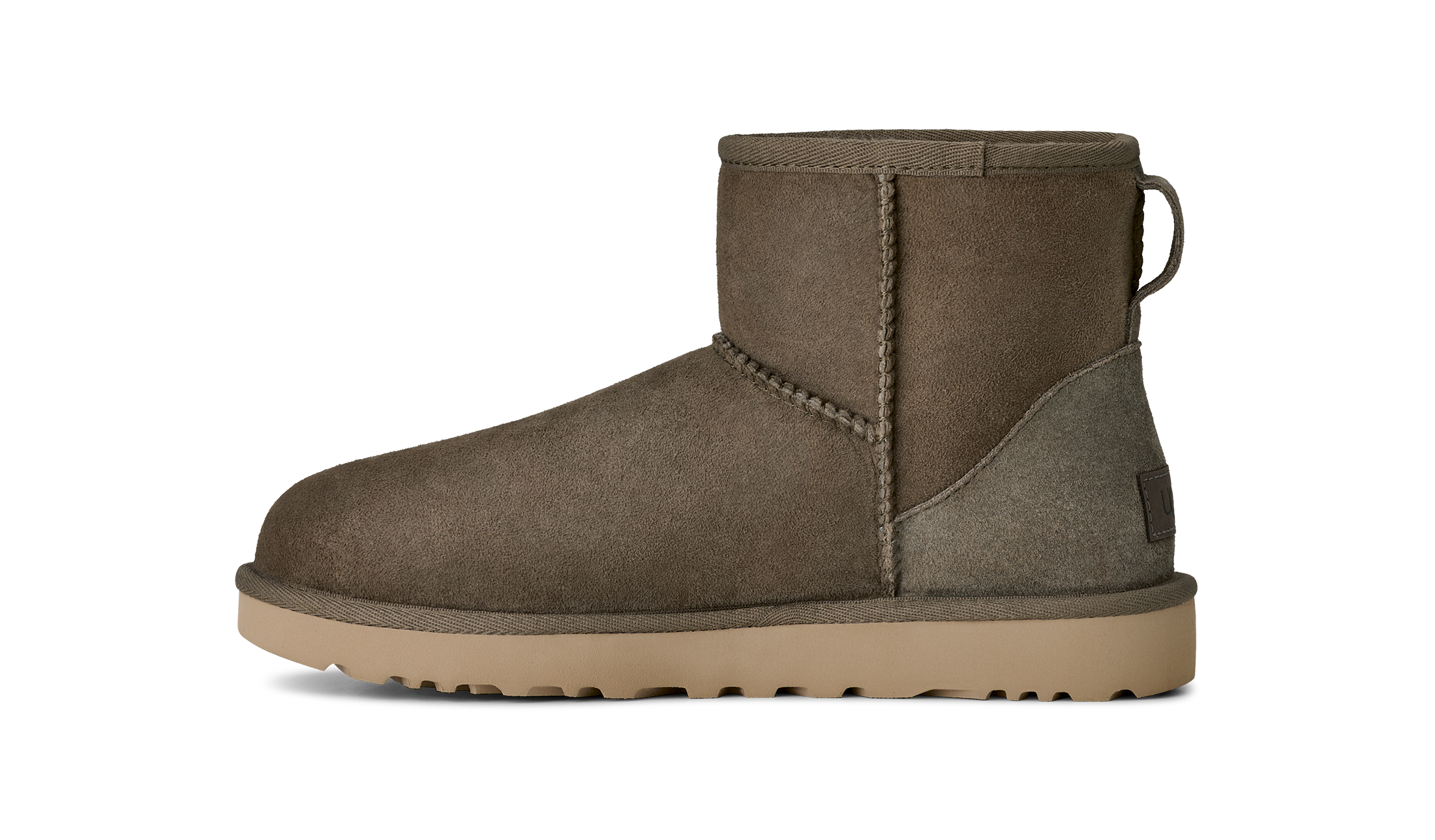 UGG Schlupfboots »W CLASSIC MINI II«  , Bequemschuh, Freizeitschuh im Twinface-Design