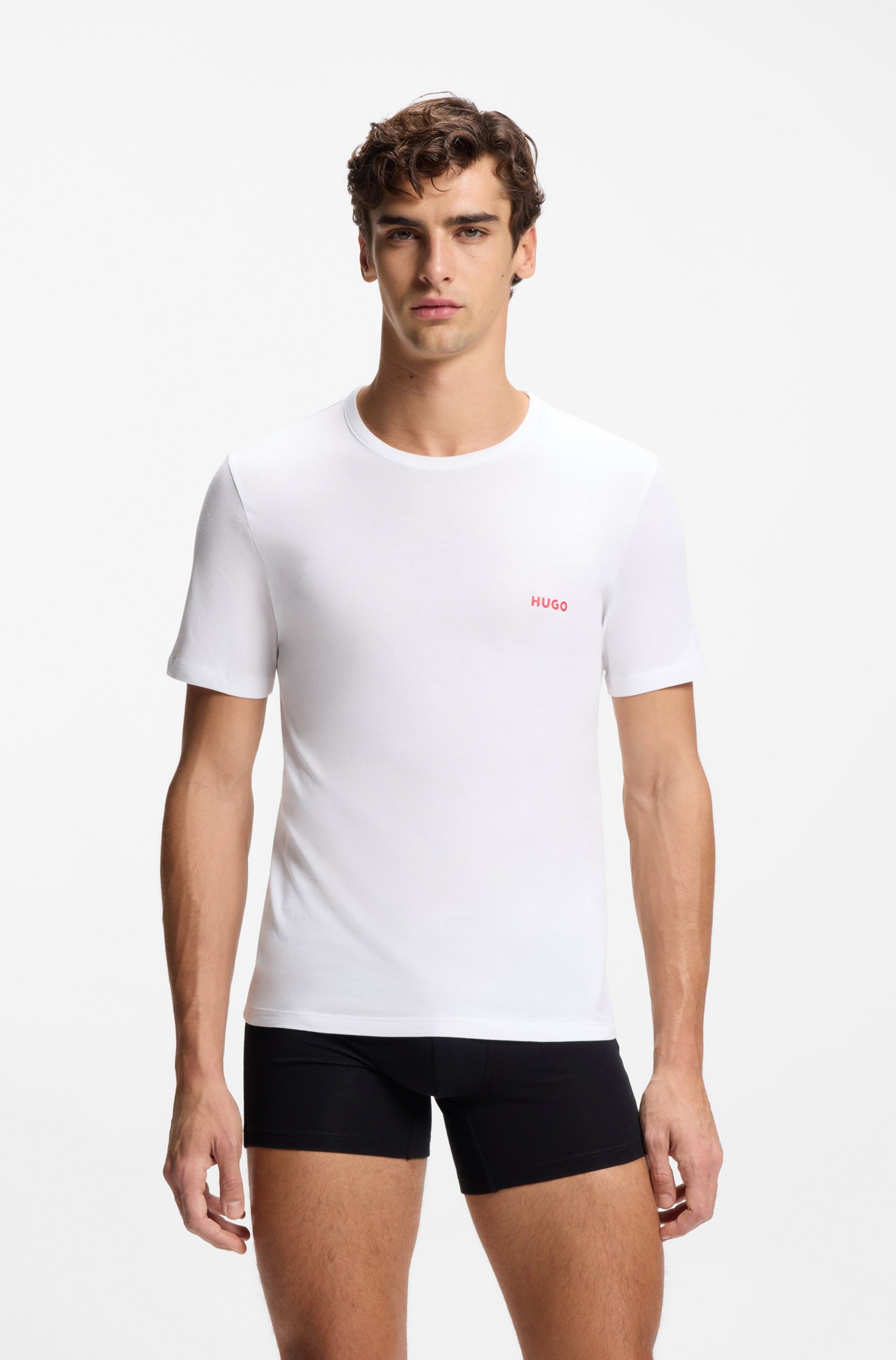 HUGO Underwear T-Shirt »RN TRIPL« Packung, 3 Stk. tlg. mit Rundhalsausschnitt