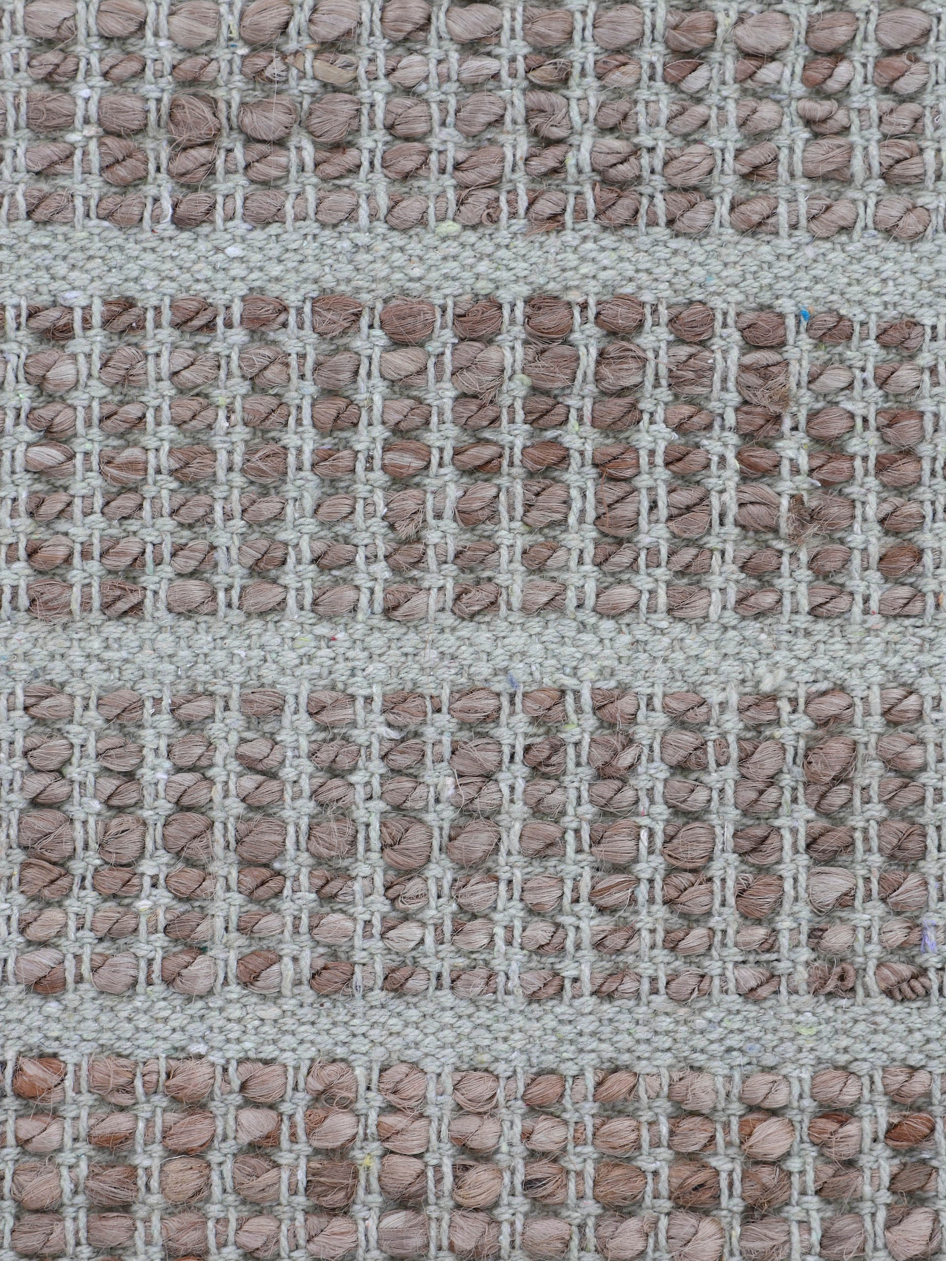 carpetfine Teppich »Lara«, rechteckig, 6 mm Höhe, Wendeteppich aus Jute/Baumwolle, Wohnzimmer