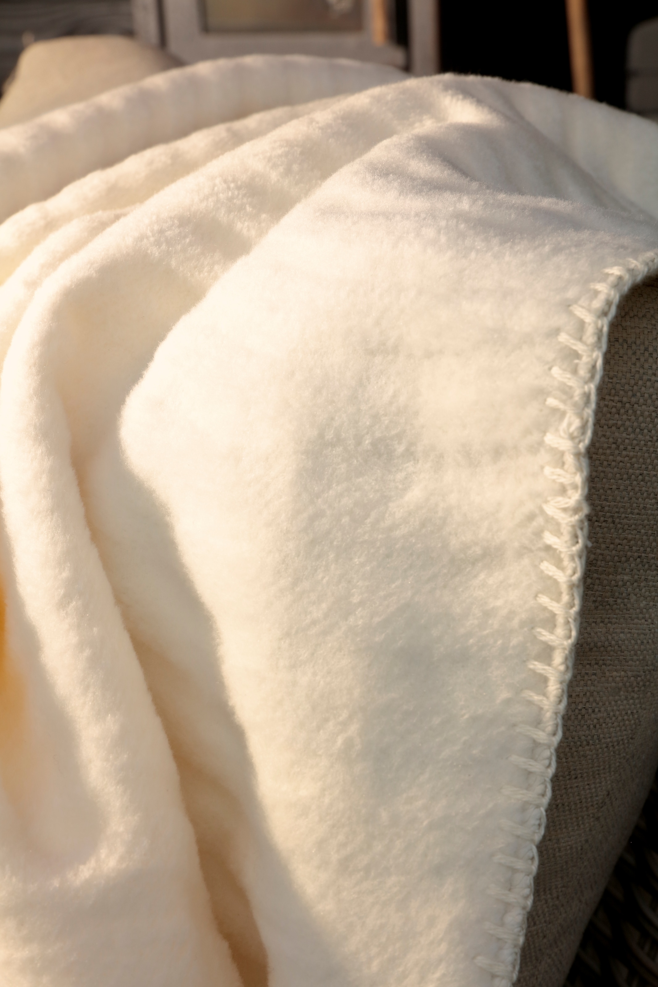 Biederlack Wohndecke »Wohndecke Nuance« mit schöner Hoch-Tief-Struktur