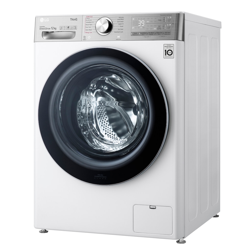 LG Waschmaschine, F4WV912AT, 12 kg, 1400 U/min