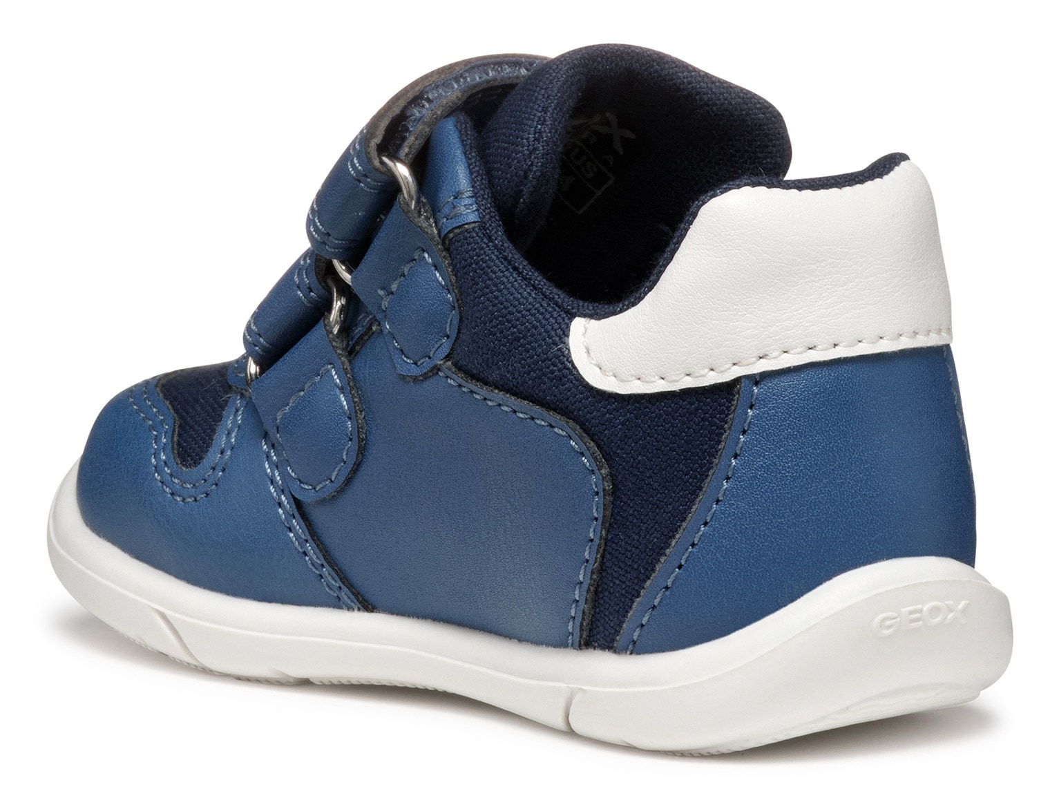 Geox Lauflernschuh »B ZAPITO BOY«, Freizeitschuh, Babyschuh, Klettschuh mit modischem Farbeinsatz