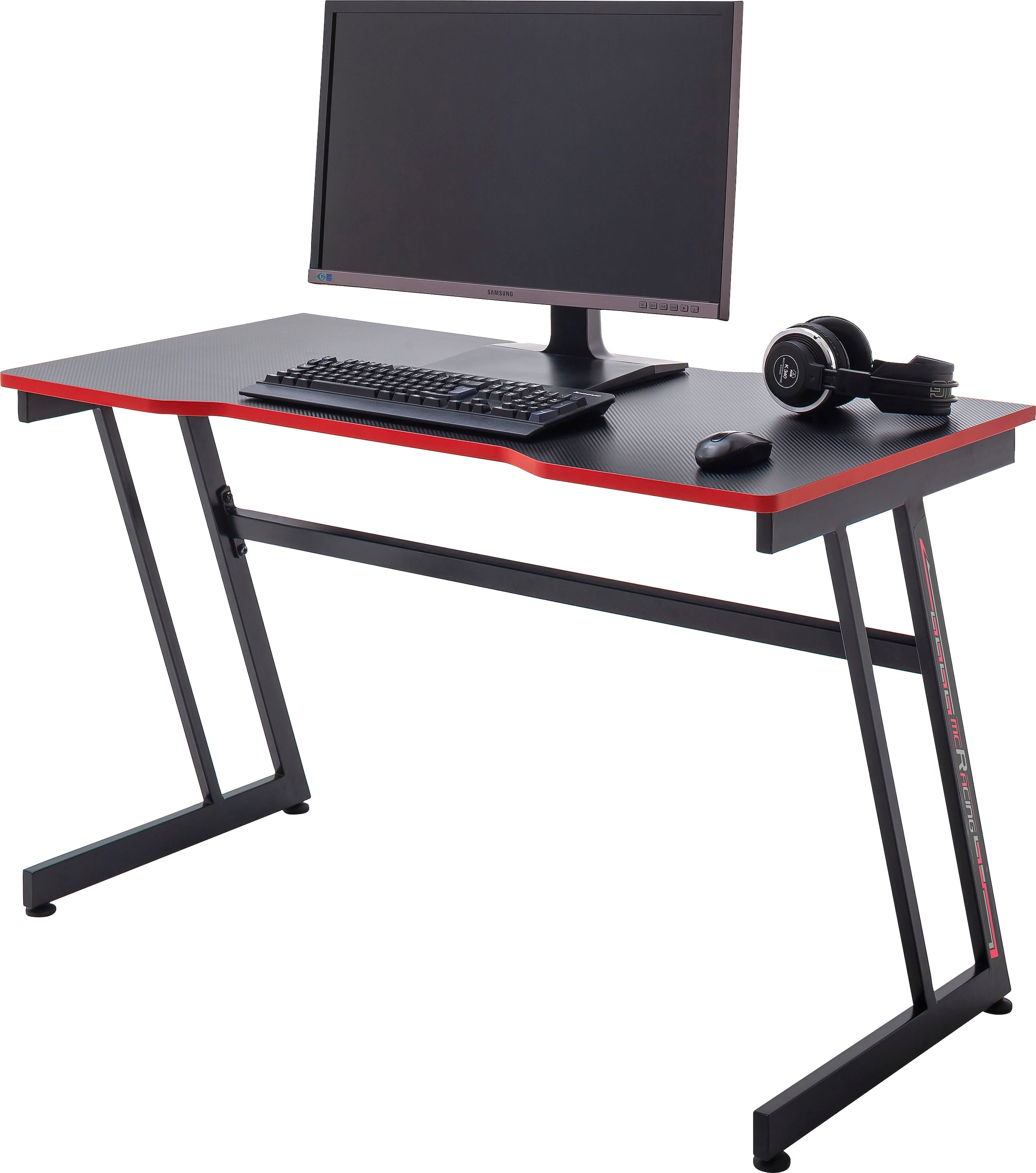 MCA furniture Gamingtisch »mcRacing Desk OTTO 120 Breite kaufen bei im Design, coolen Schreibtisch 12«, cm