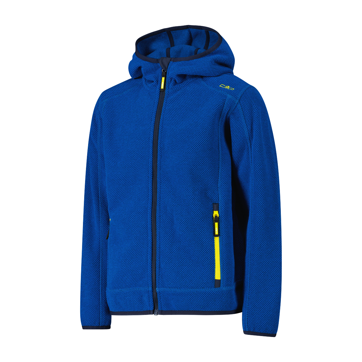 CMP Strickfleecejacke »KID JACKET FIX HOOD« 1 Stk. tlg. mit Kapuze sportlicher Stil, wärmendes und atmungsaktives Material