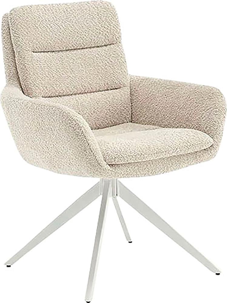 Home affaire Esszimmerstuhl »Taragona«, (Set), 2 St., Boucle, mit unterschiedlichen Beingestellen, Holz oder Metall