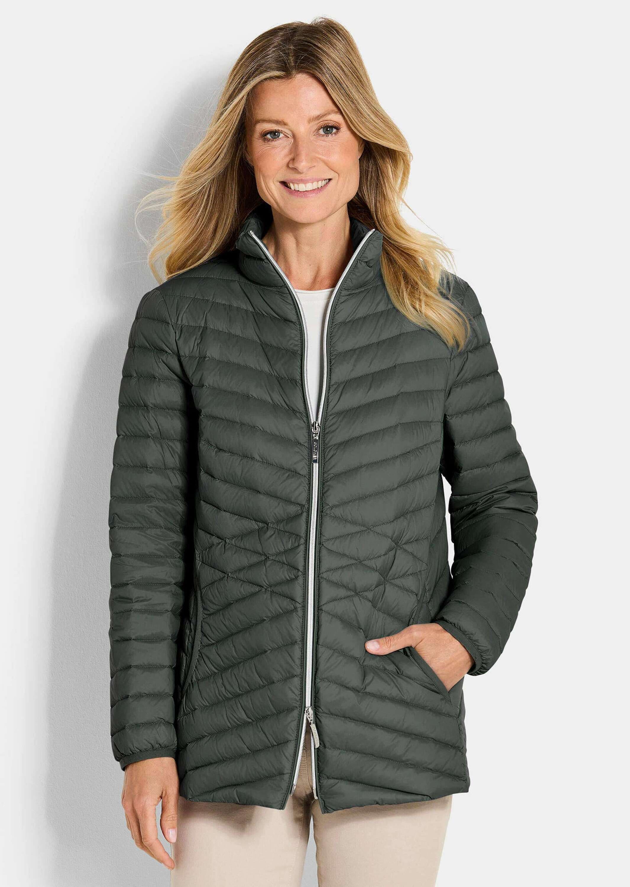 GOLDNER Steppjacke »Kurzgröße Daunenjacke mit femininer Steppung«