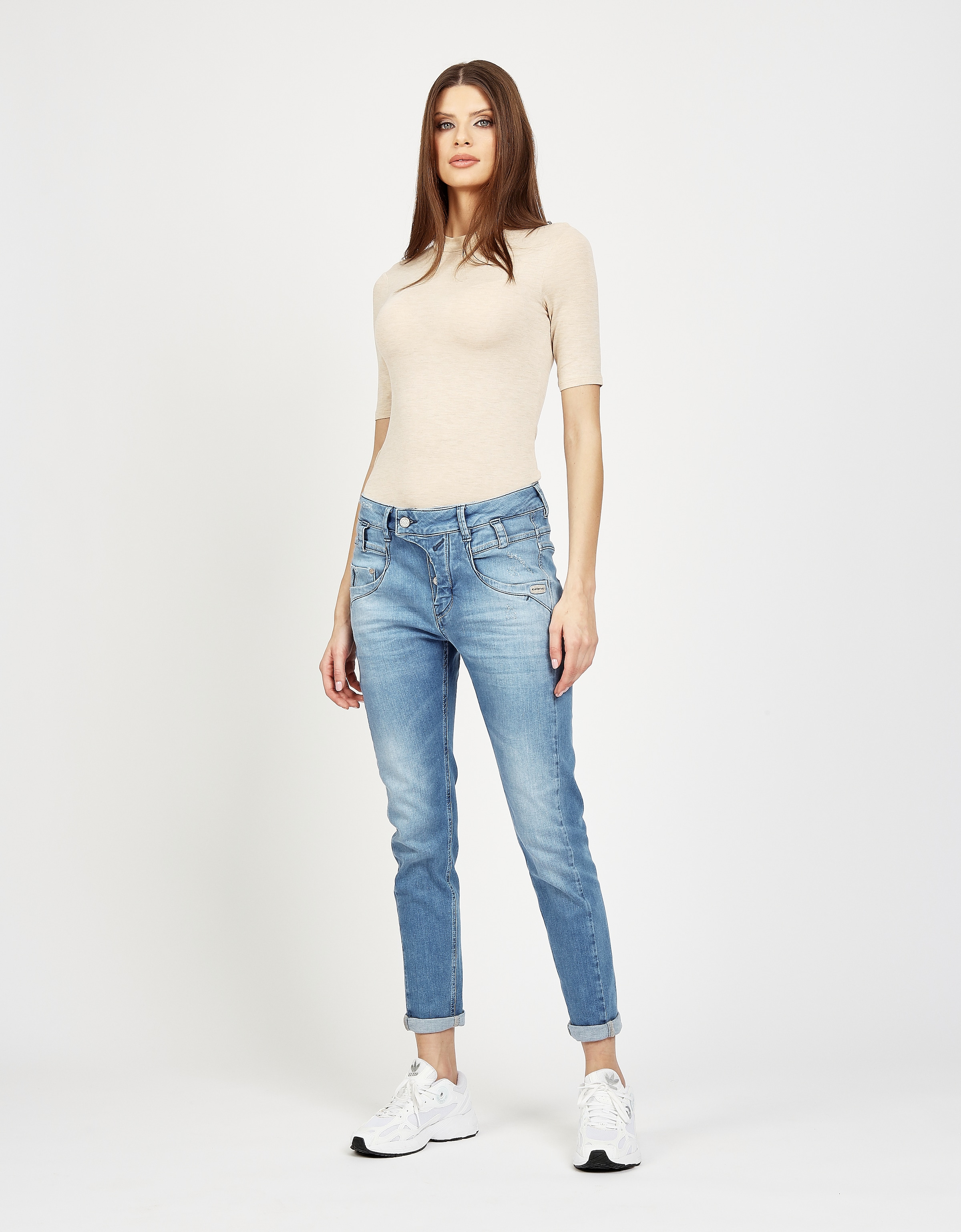 GANG Slim-fit-Jeans »94MARGE«, mit besonderem 4-Knopf-Verschluss