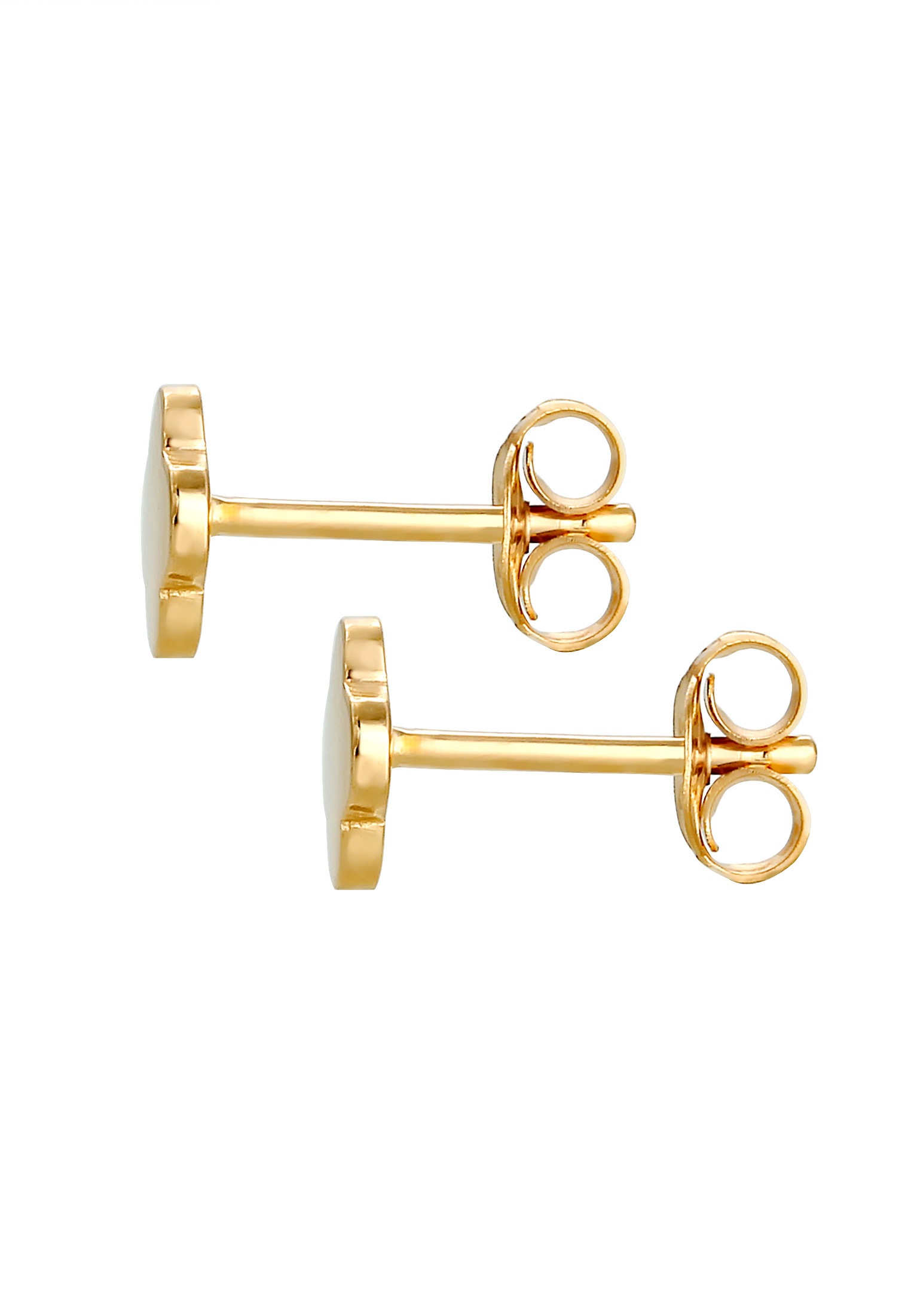 Elli Paar Ohrstecker »Ohrringe Ohrstecker Kleeblatt 925 Sterling Silber«