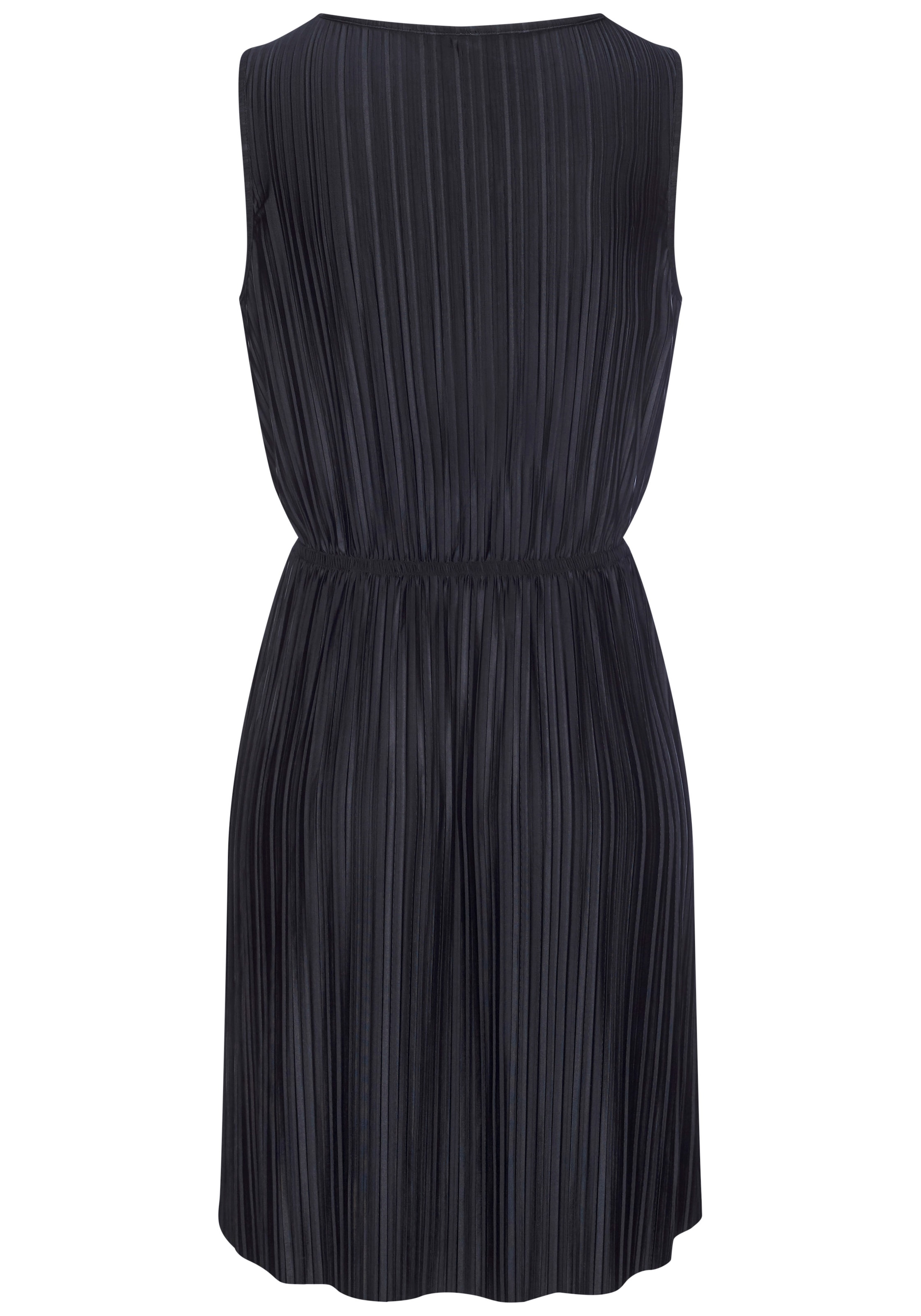 LASCANA Plisseekleid »aus schimmernder Ware« Ohne Taschen Partykleid, festliches Sommerkleid, Cocktailkleid