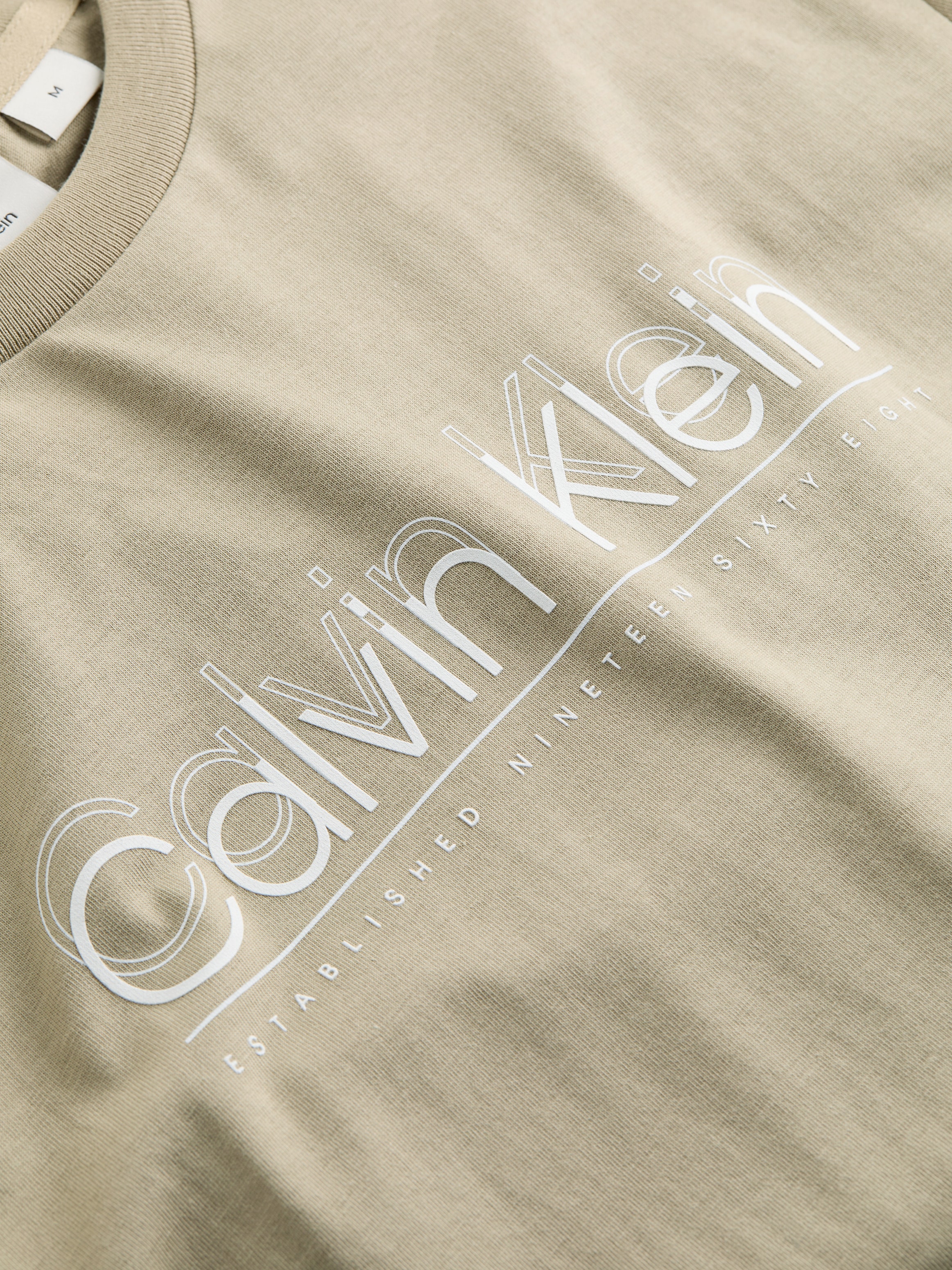 Calvin Klein T-Shirt »CP-DOUBLE LOGO T-SHIRT«, mit großem Logoschriftzug