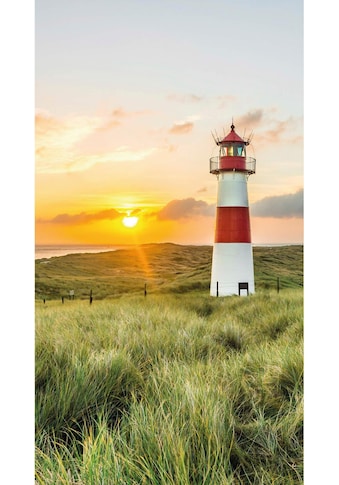 Vliestapete »Leuchtturm auf Sylt maritime Deko«