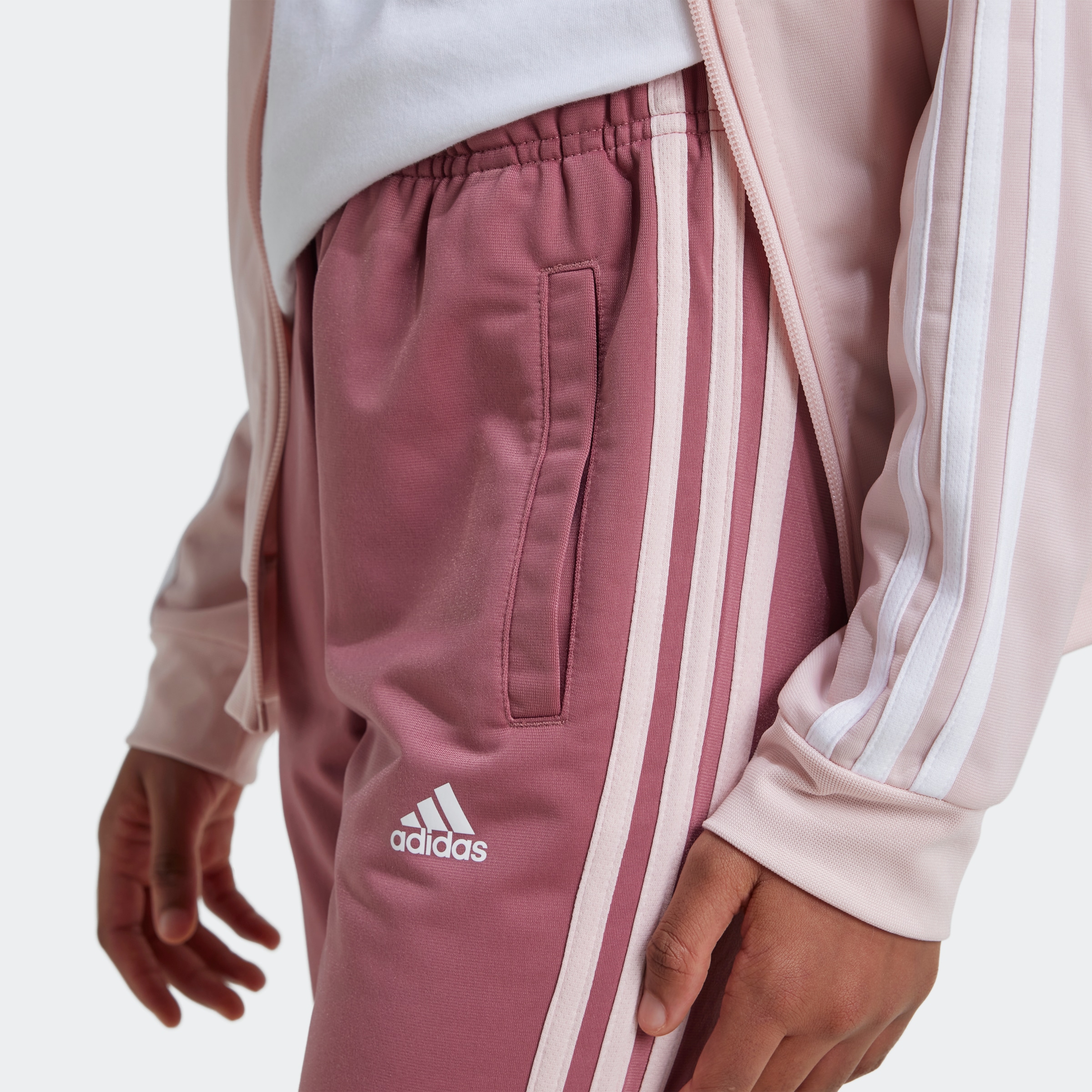 adidas Sportswear Trainingsanzug »ESSENTIALS 3-STREIFEN«, (2 tlg.)