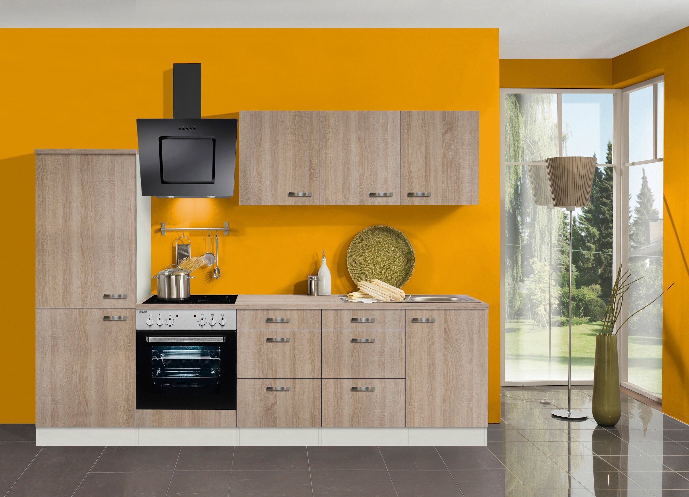 OPTIFIT Küchenzeile »Padua«, mit E-Geräten, Breite 270 cm kaufen online bei  OTTO