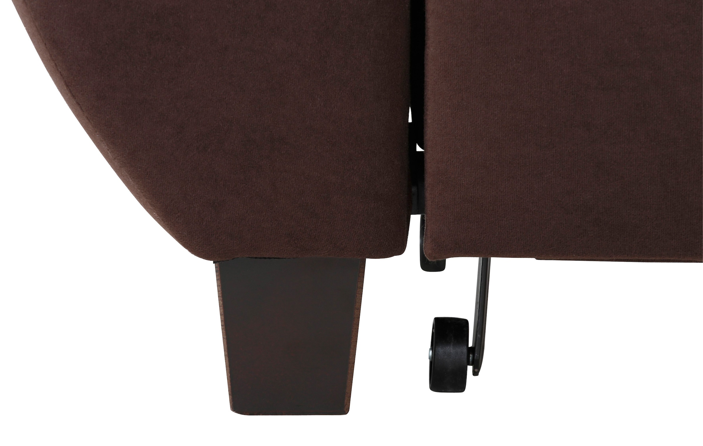 Home affaire Ecksofa »Yesterday L-Form«, wahlweise mit Bettfunktion, auch in Cord