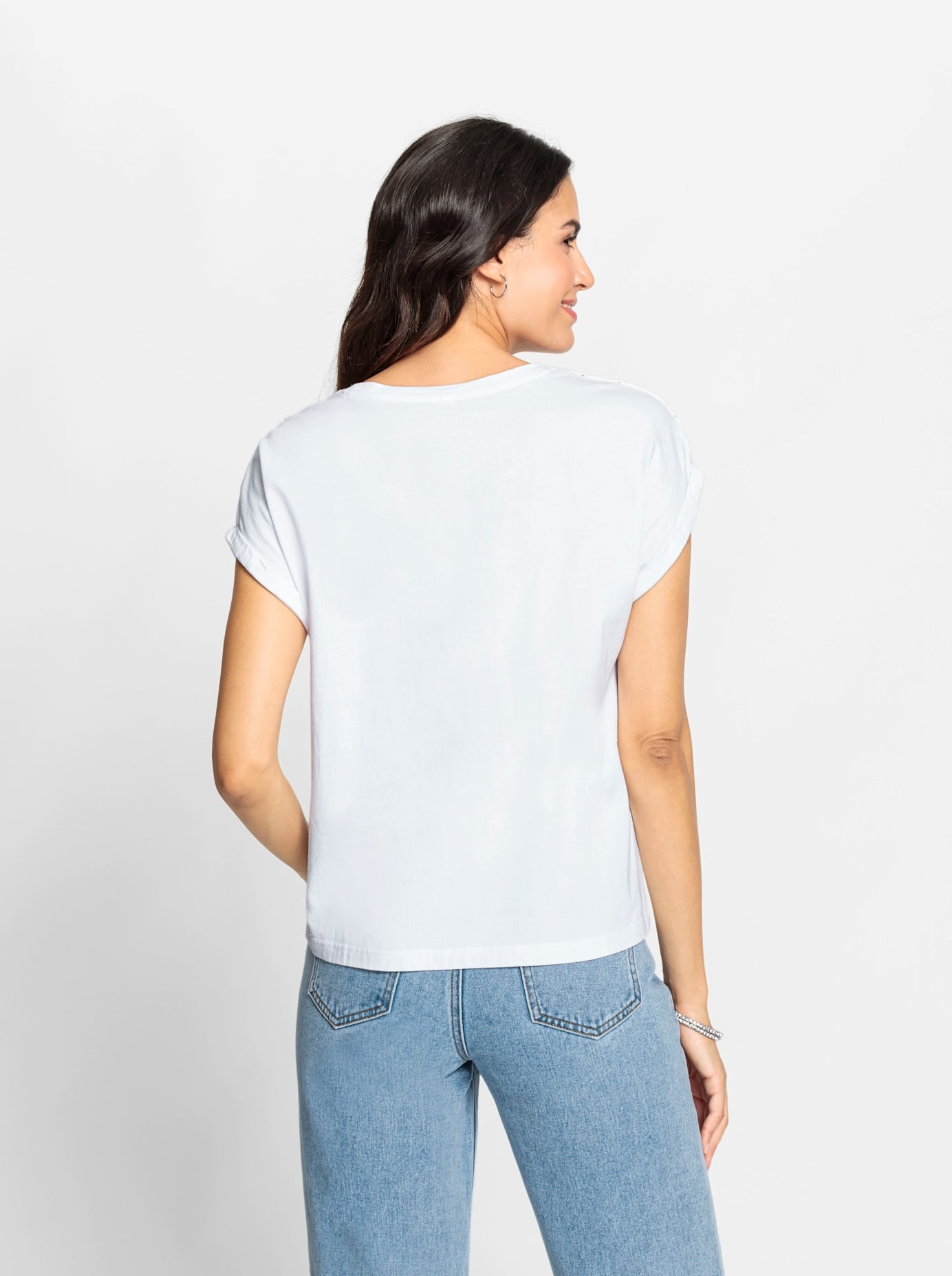Inspirationen Rundhalsshirt »Shirt«, (1 tlg.)