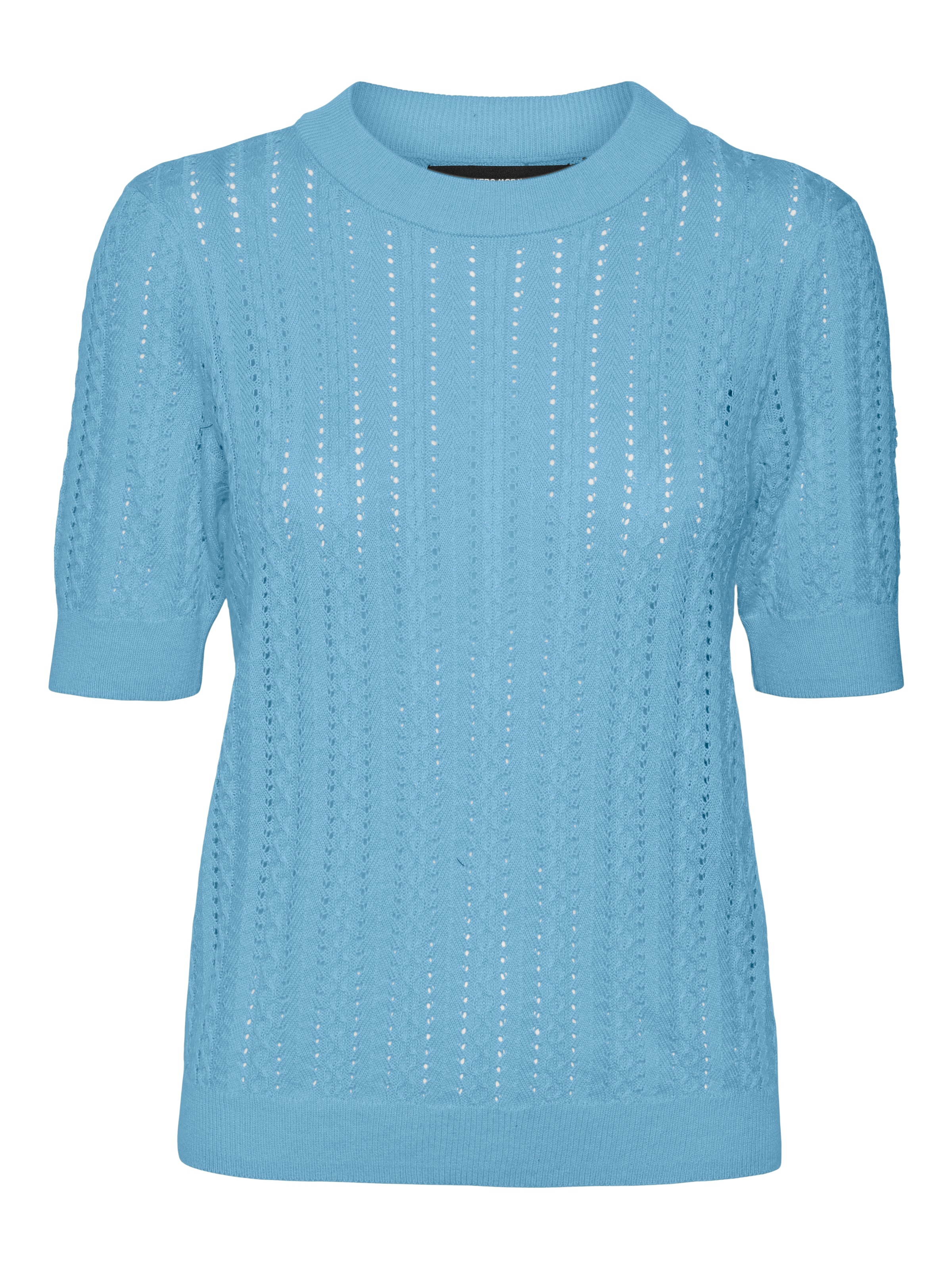 Vero Moda Kurzarmpullover »VMMORENA 2/4 O-NECK PULLOVER GA BOO REP«