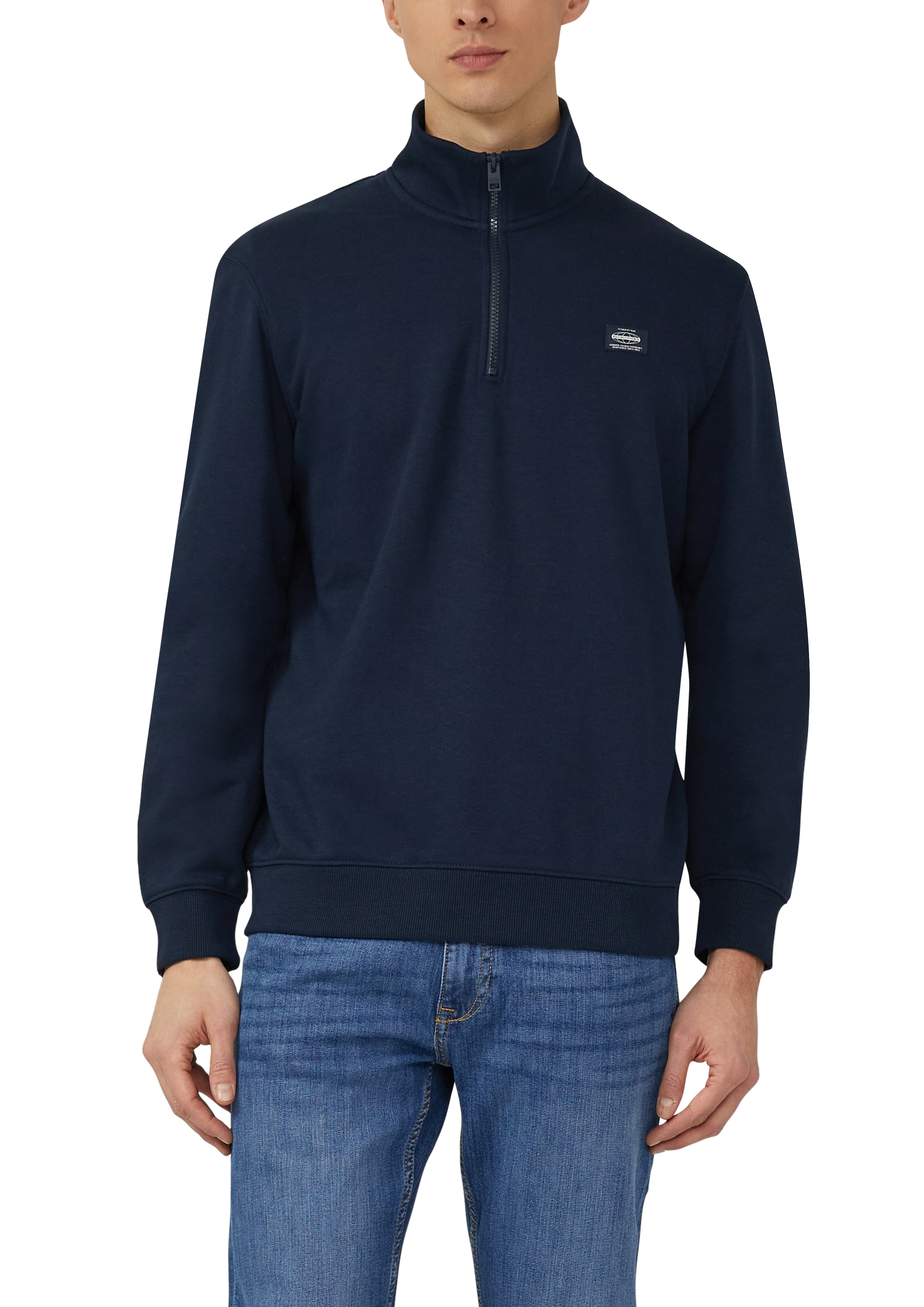 s.Oliver Sweater , mit Troyer-Kragen
