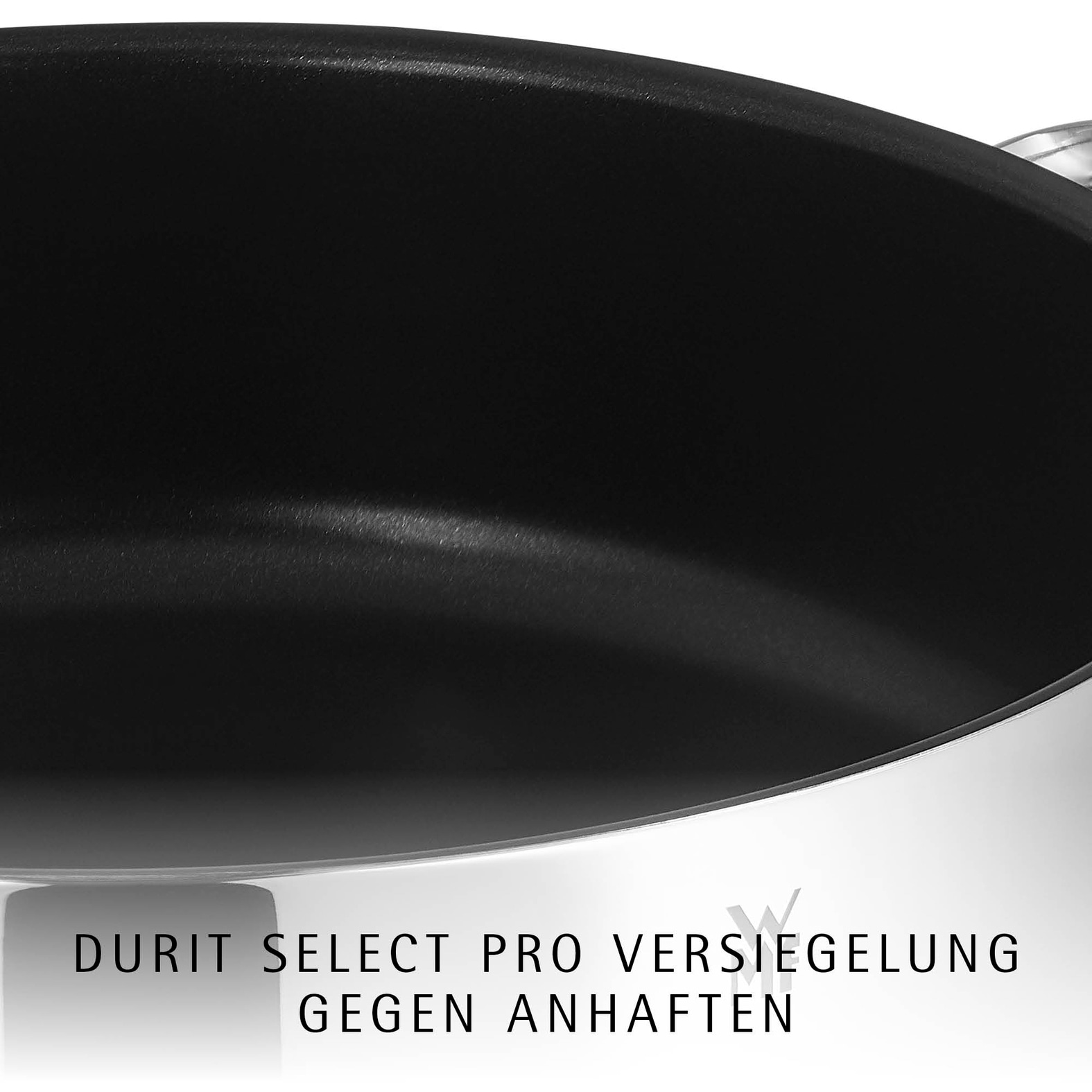 WMF Schmorpfanne »Devil Bräter Ø 28 cm mit Glasdeckel, hoher Rand, Induktion« Cromargan® Edelstahl Rostfrei 18/10 Schmortopf mit Deckel 5l, backofenfest, für alle Herdarten geeignet