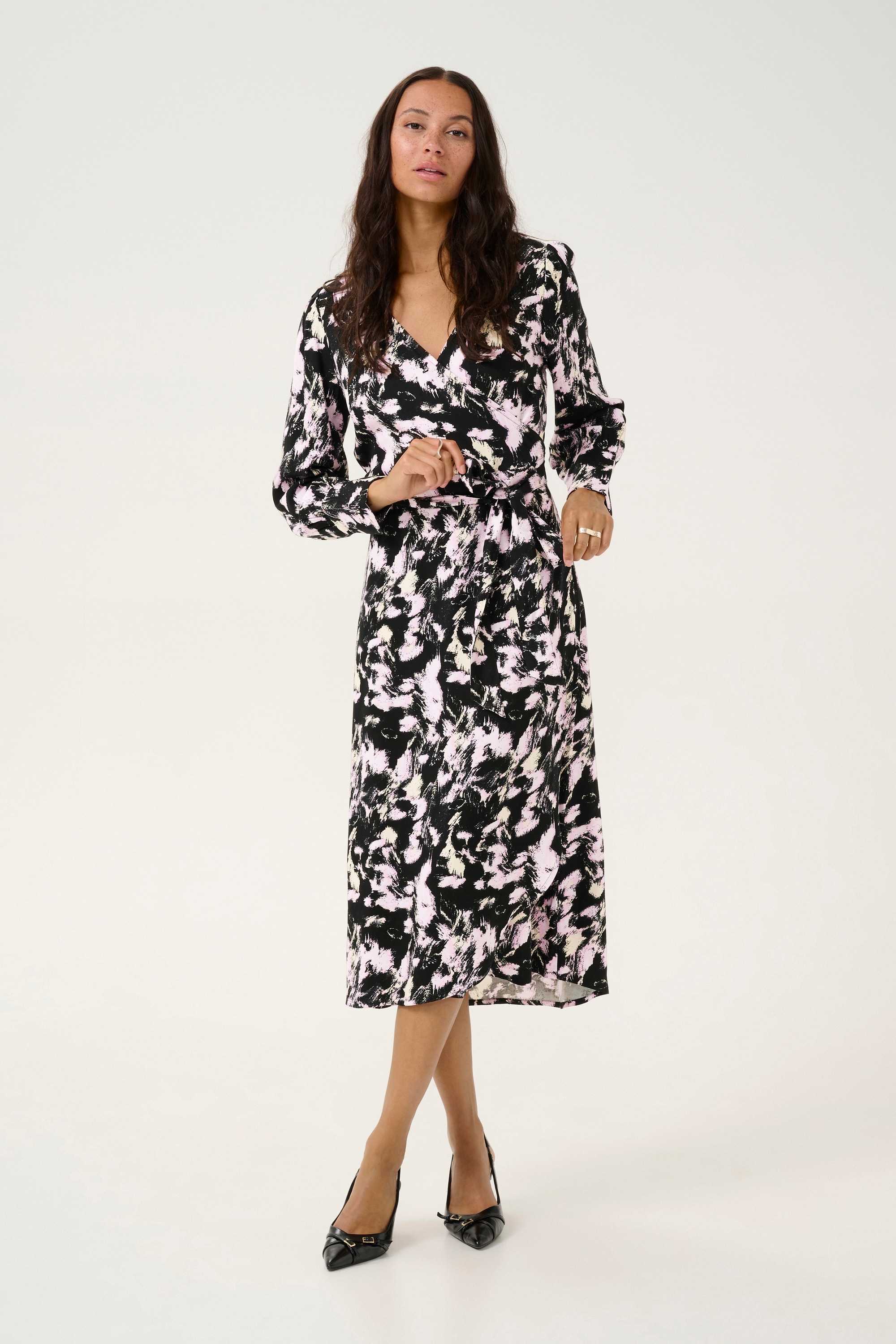 KAFFE Midikleid »Kleid KAlura«
