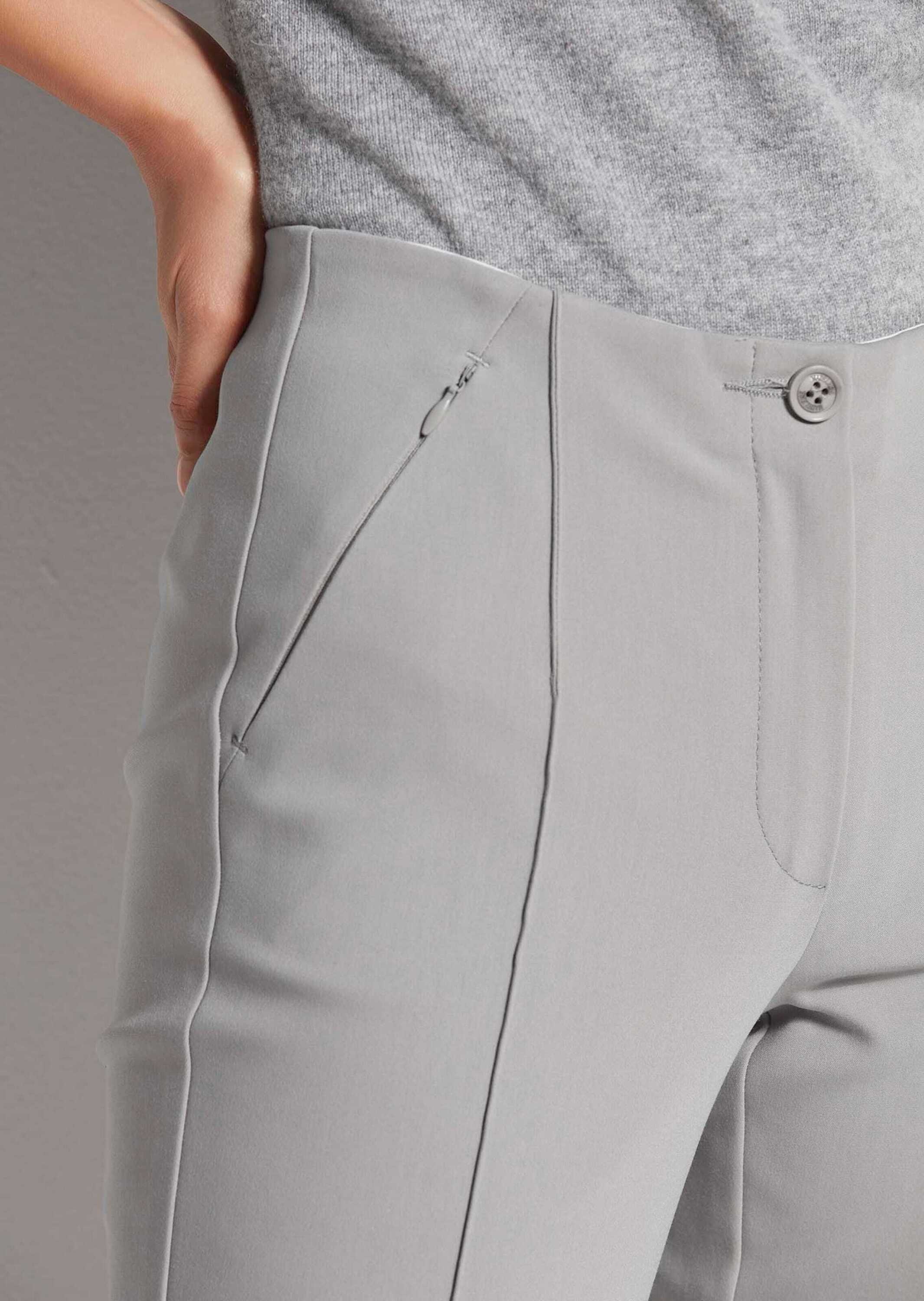 MADELEINE Stoffhose »Hose Schlanke Stretch-Hose mit Biesen«