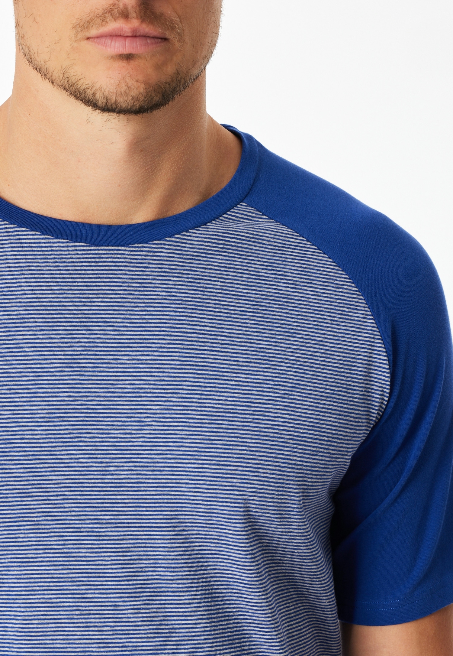 Schiesser Shorty »95/5 Nightwear« 2 mit Rundhalsausschnitt, Kurzarm, in Single-Jersey Qualität