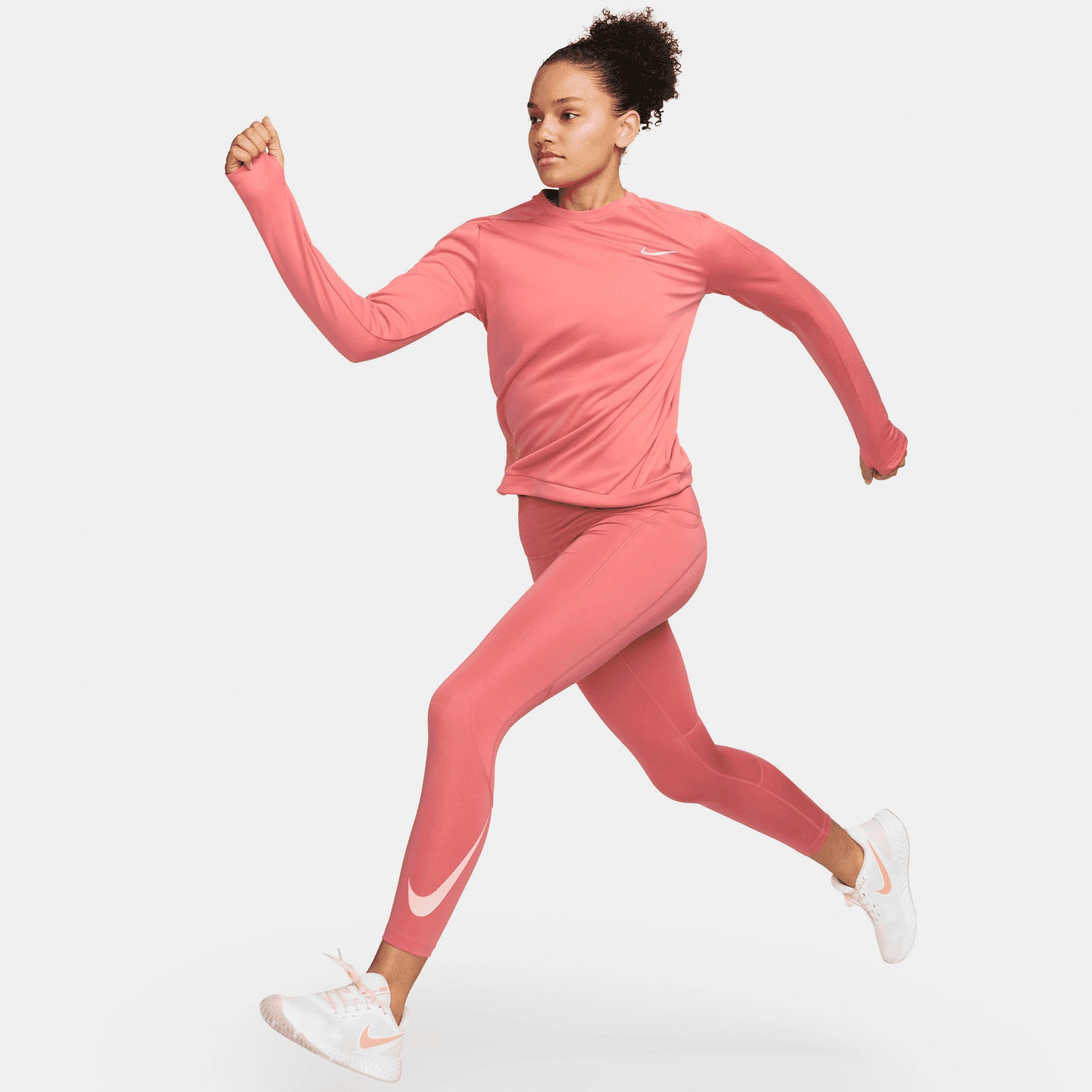 Nike Lauftights »Dri-FIT Fast Women's Mid-Rise / Leggings« bei OTTOversand
