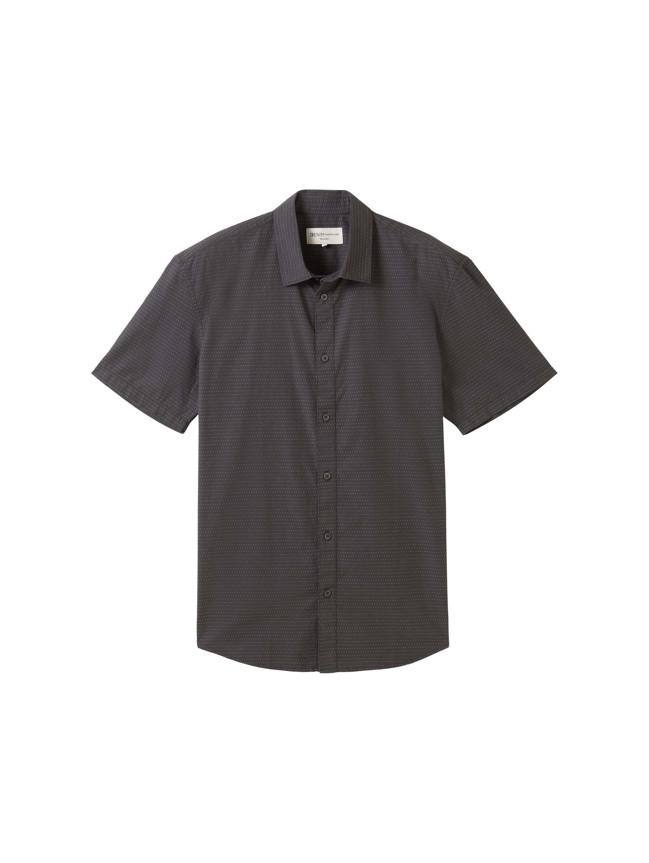 TOM TAILOR Denim Kurzarmhemd , mit Muster
