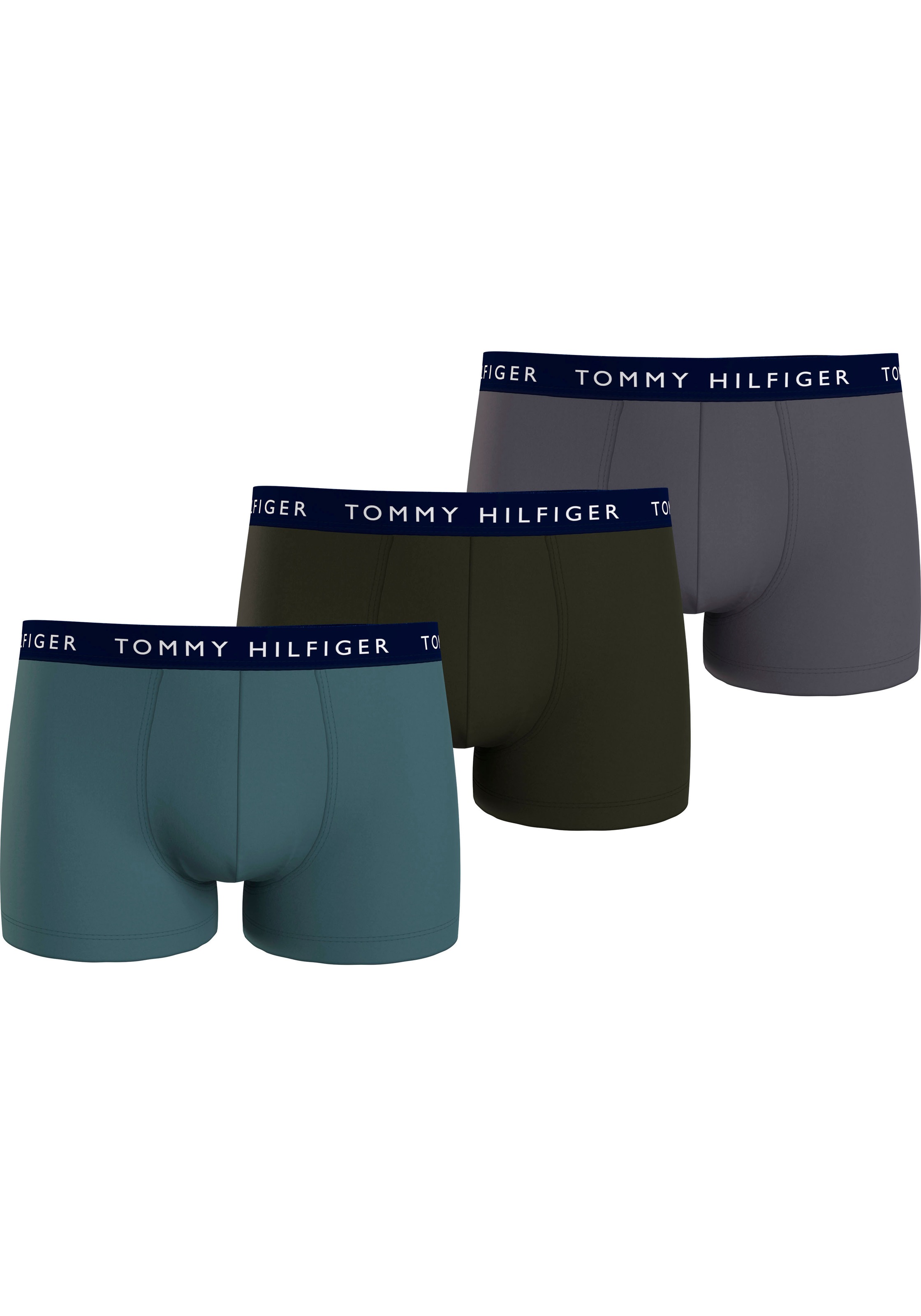 »3P St., OTTO im mit Tommy Shop 3 Trunk (Packung, Logo-Elastikbund Online Hilfiger Underwear TRUNK«, 3er-Pack),