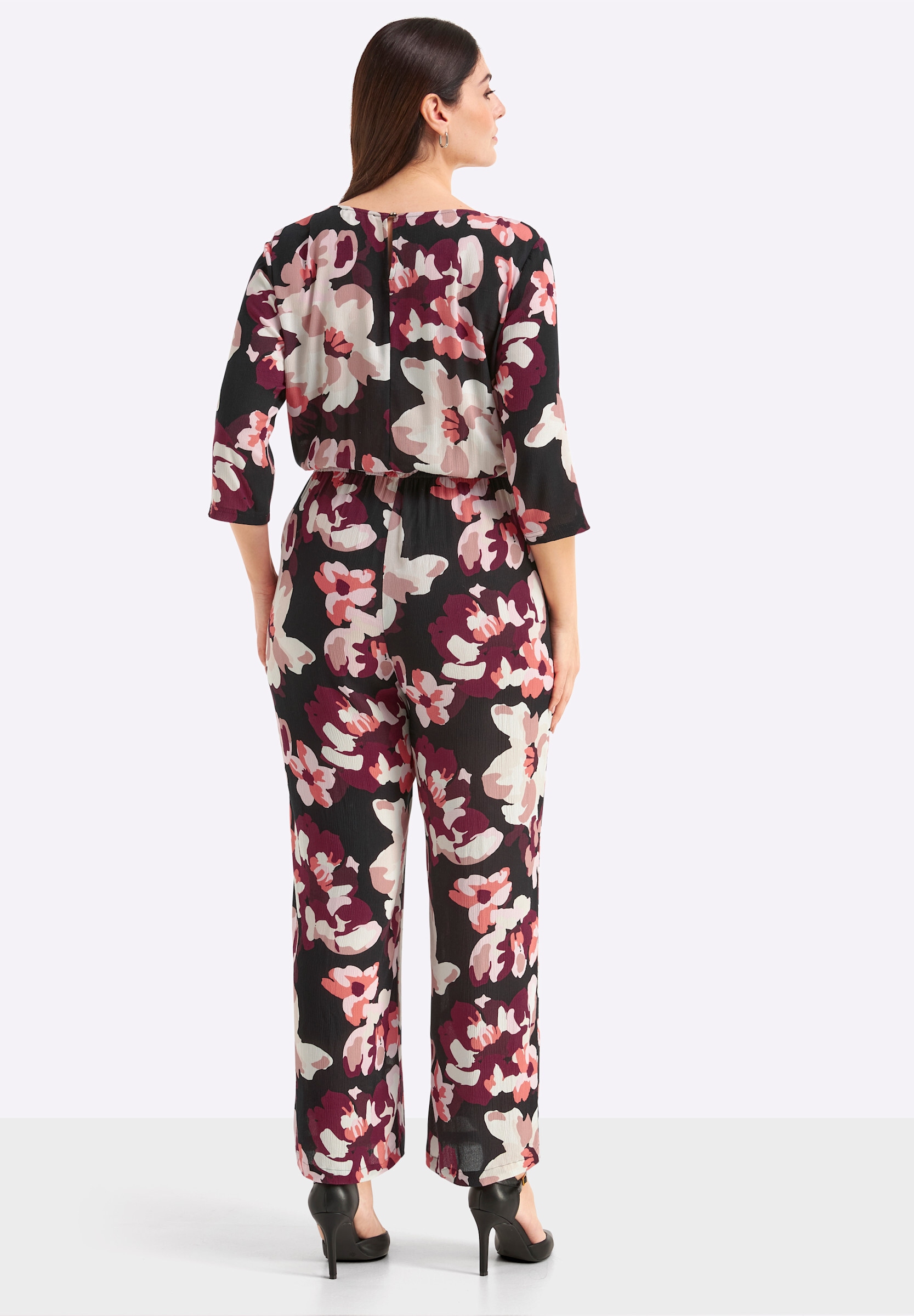 Sheego Jumpsuit »Jumpsuit Jumpsuit mit Blumenprint«