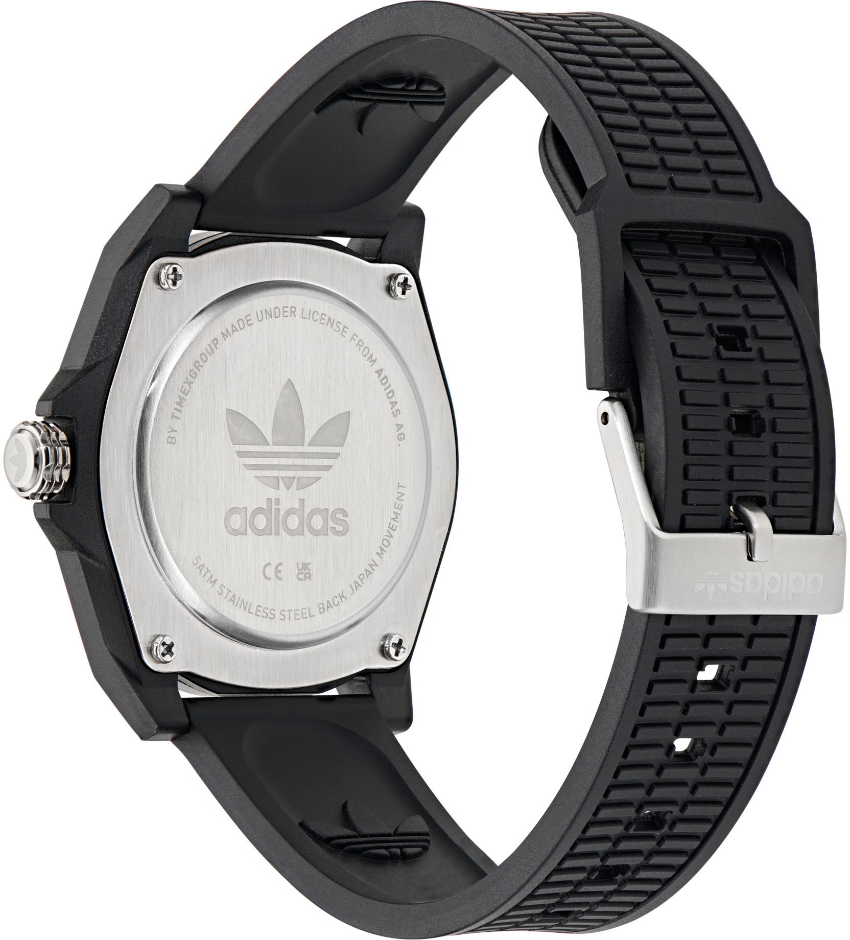adidas Originals Quarzuhr »PROJECT FOUR«, Armbanduhr, Herrenuhr, Damenuhr, unisex, Resinarmband