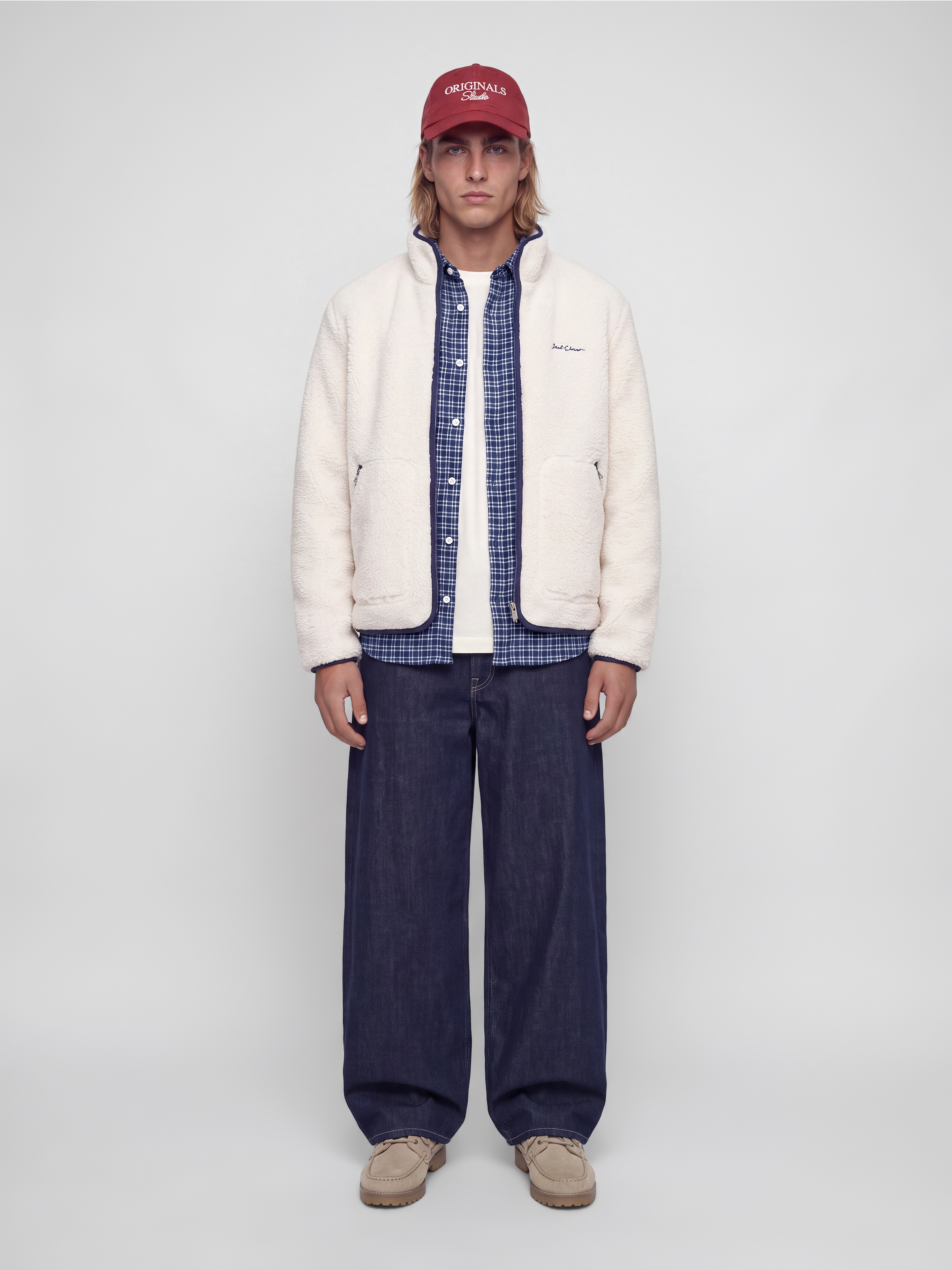Jack & Jones Langarmhemd »JORFREDERIKSBERG FLANNEL SHIRT L/S« Baumwolle, regular fit