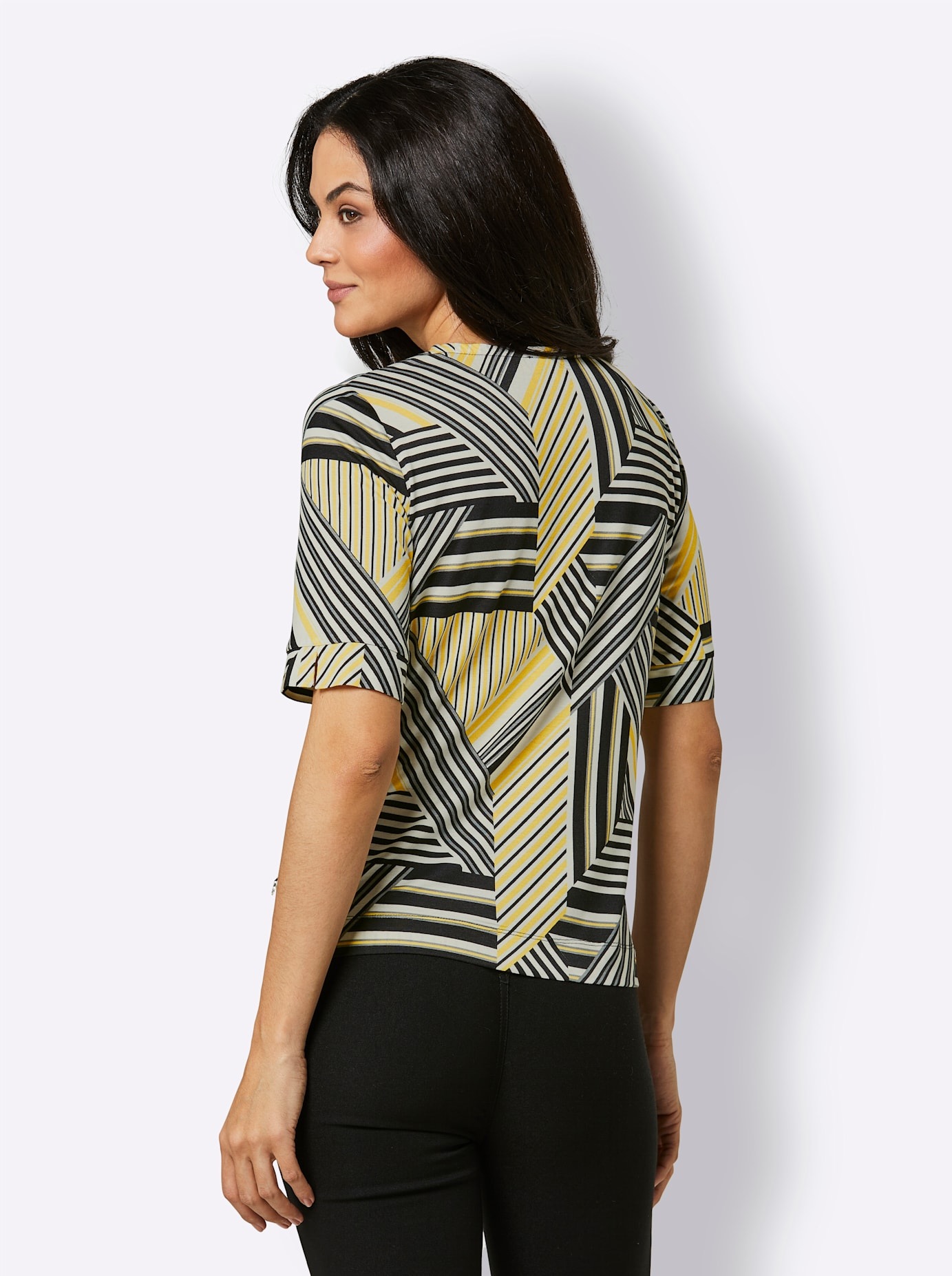 CREATION L PREMIUM Print-Shirt »Lyocell-Shirt«, (1 tlg.)