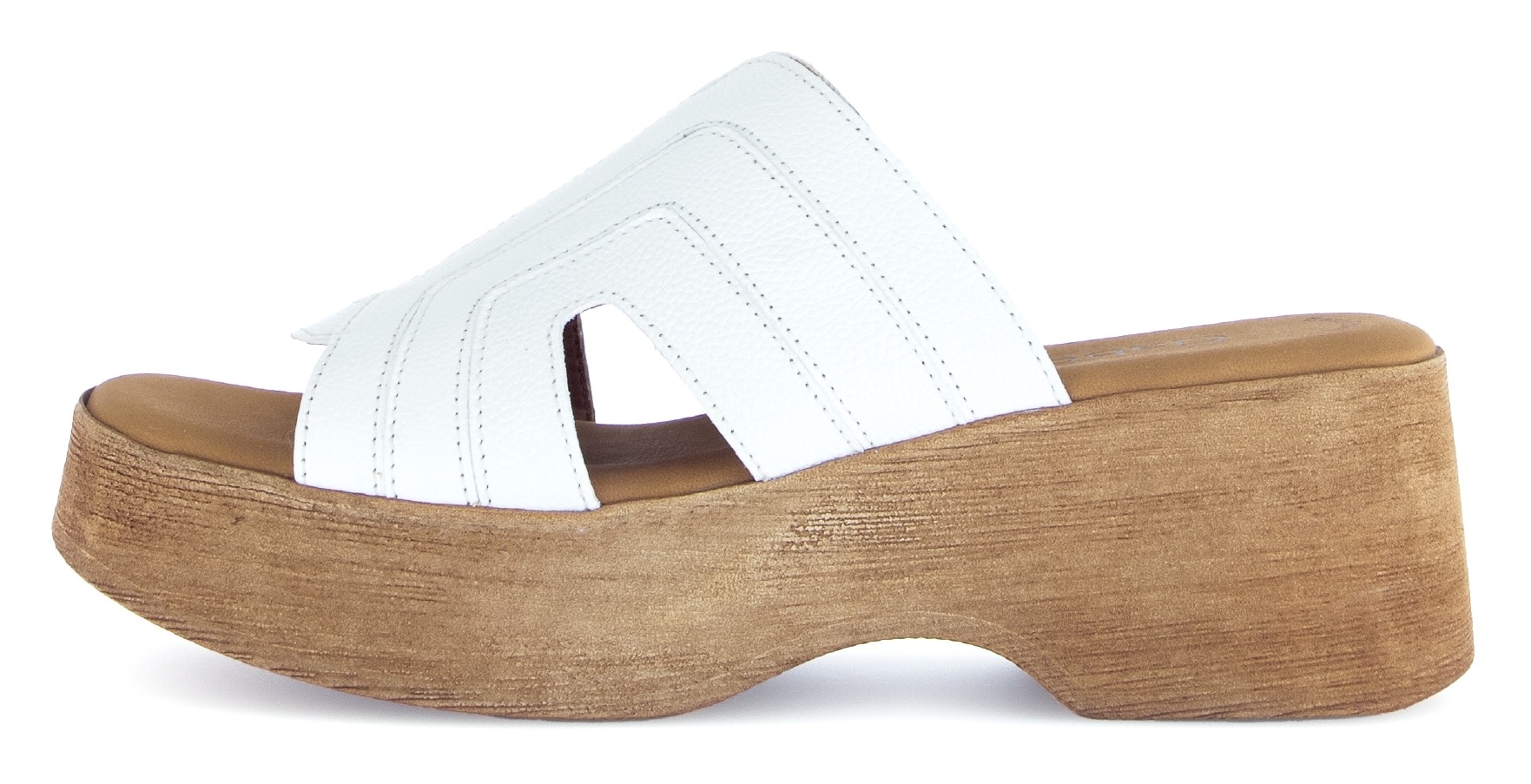 Gabor Pantolette, Keilabsatz, Sommerschuh, Best Fitting für eine komfortable Passform