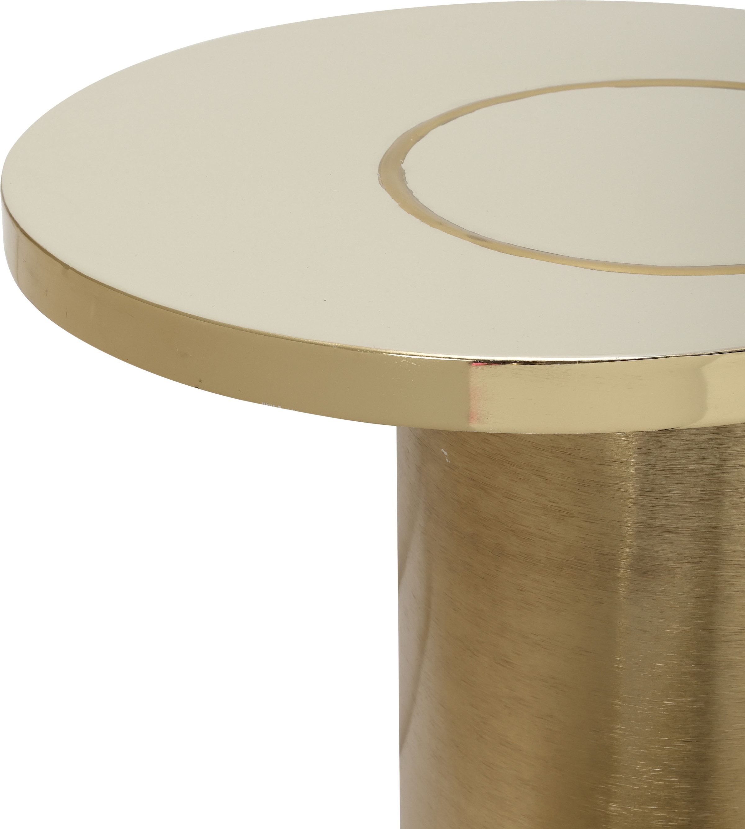 Kayoom Beistelltisch »Art Deco 2325, Beistelltisch aus Eisen, dekoratives Design« 1 Stk. tlg. Handarbeit, lackierter Tisch mit Metalleffekten, dekorativ