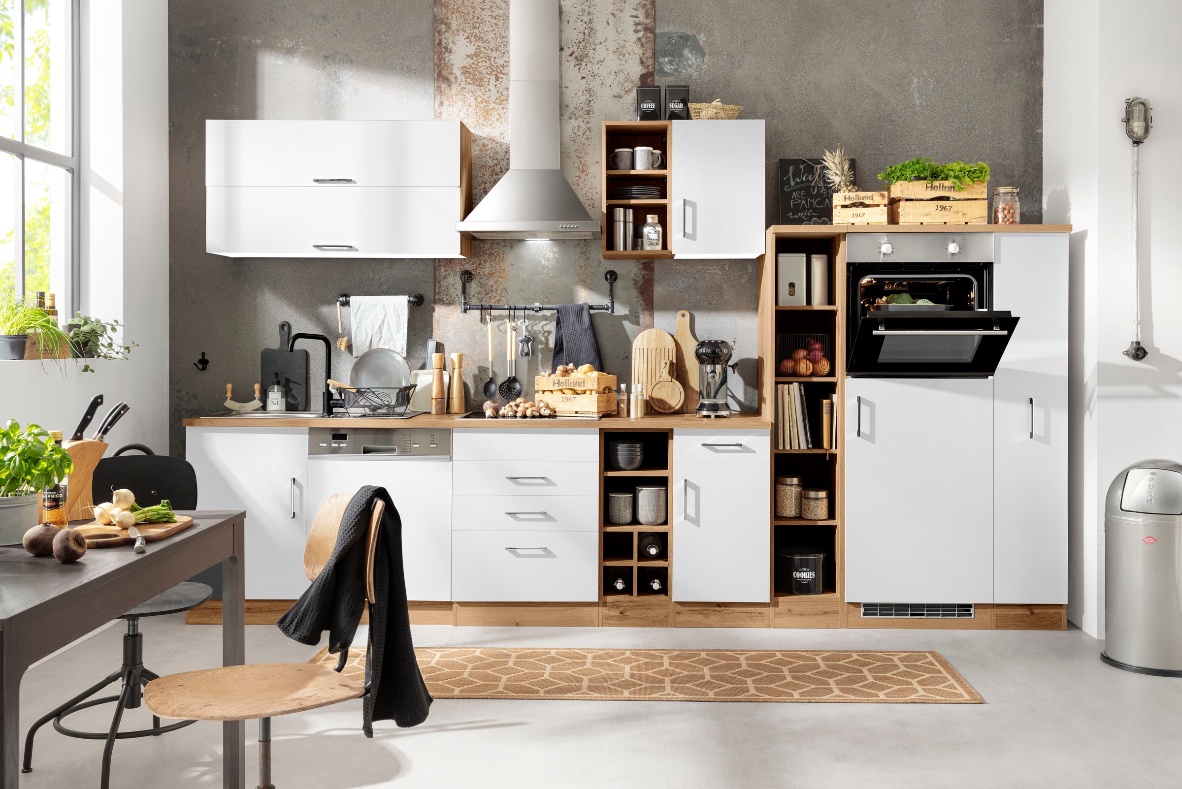HELD MÖBEL Küchenzeile »Colmar«, ohne Breite cm Online Shop E-Geräte, im 360 OTTO