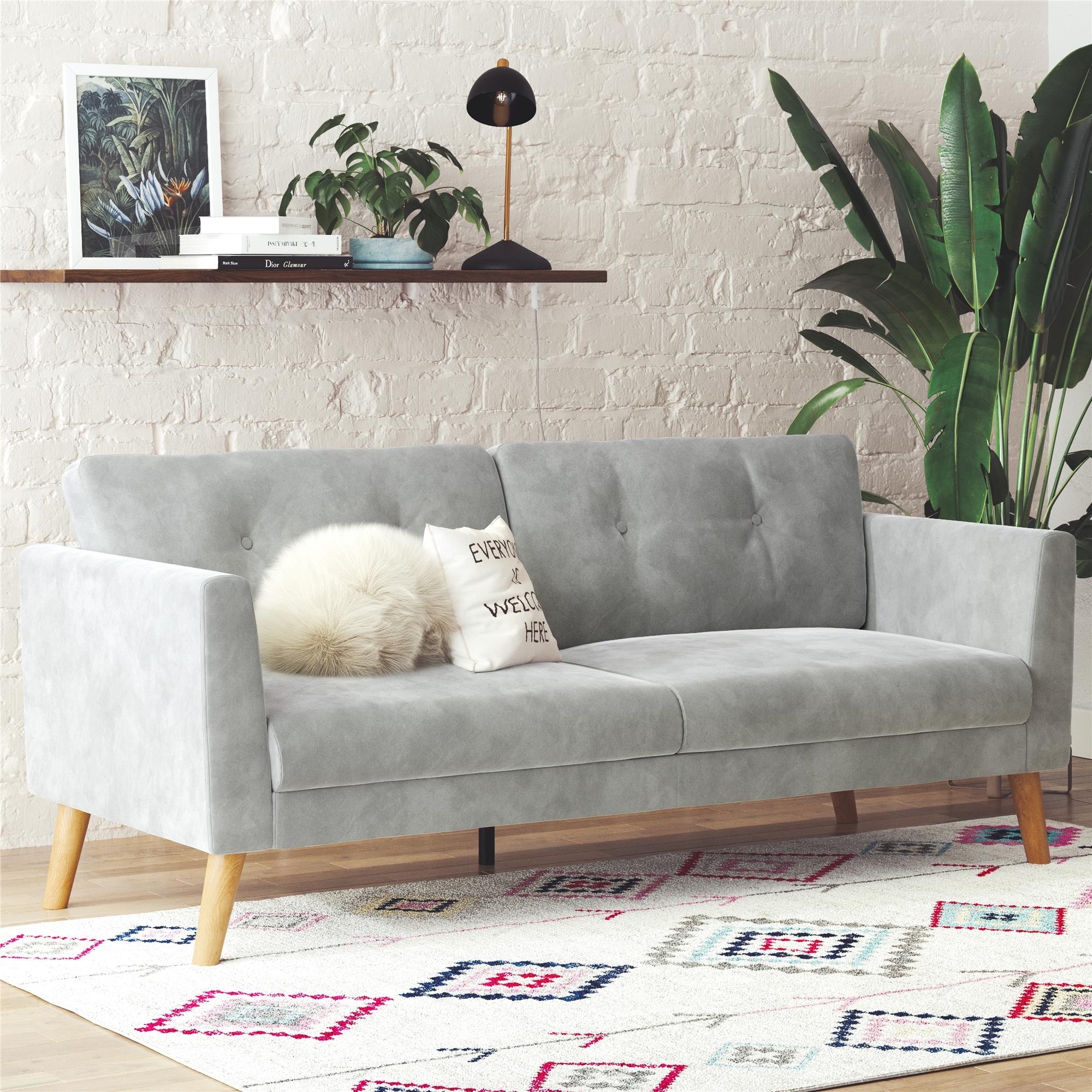 CosmoLiving by Cosmopolitan 3-Sitzer »Gloria«, Mit Knopfsteppung