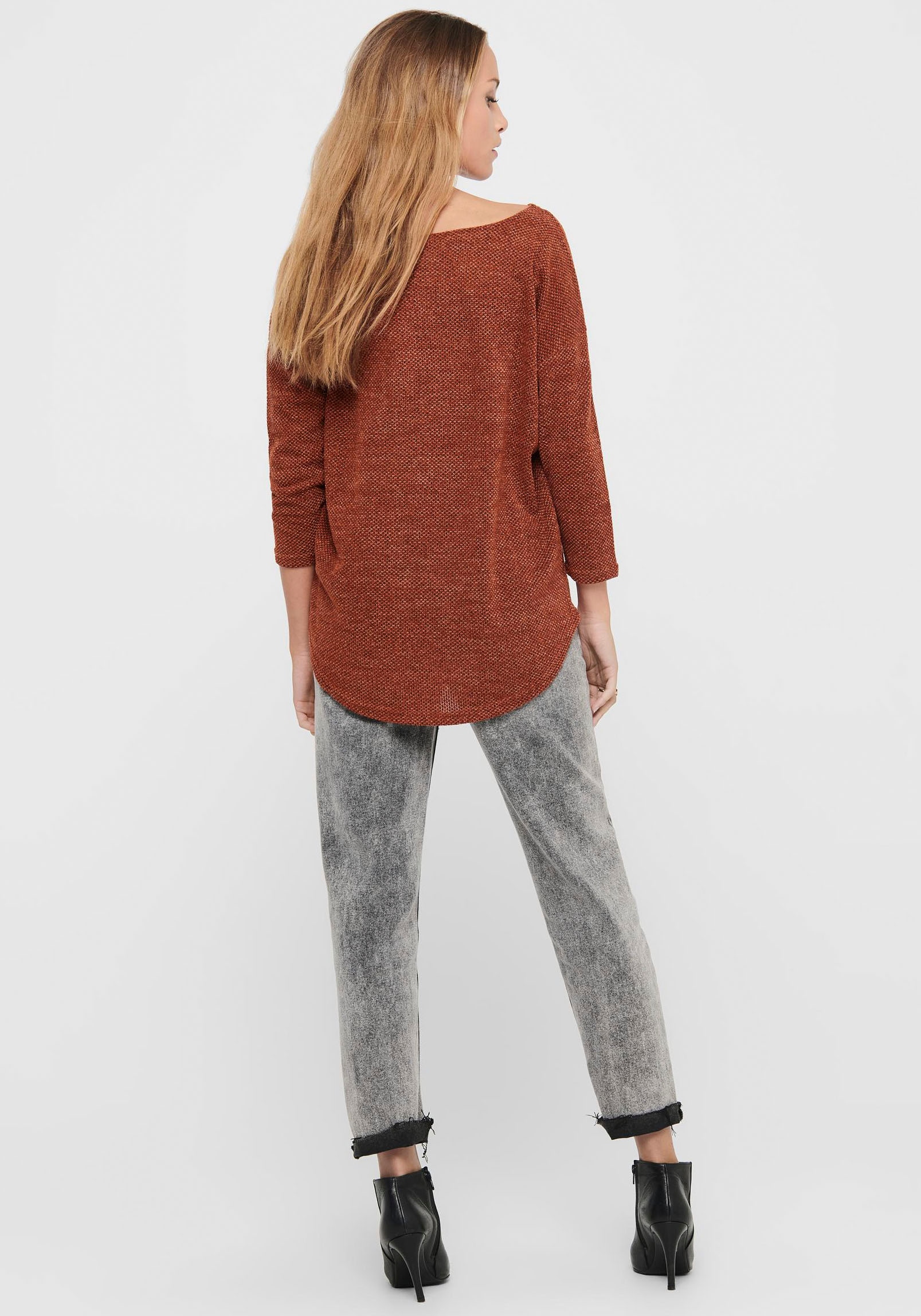 ONLY 3/4-Arm-Shirt »ONLALBA 3/4 TOP JRS NOOS«