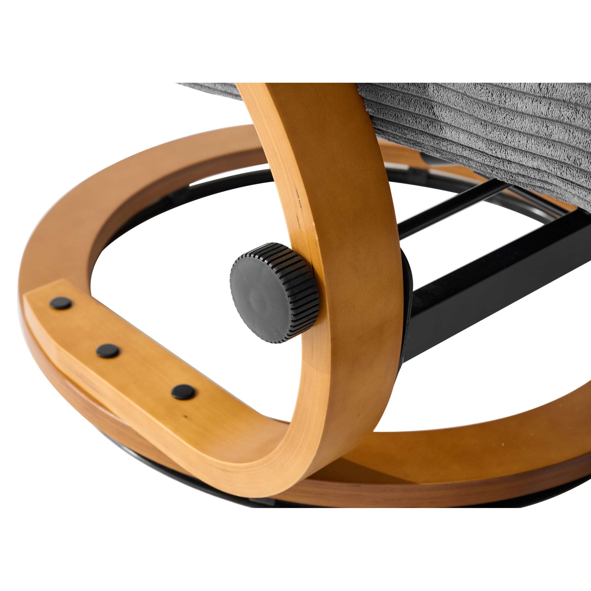 Home affaire Relaxsessel »mit Hocker PARIS neu: Cord - OTTO. Verlässliche Qualität.« bestehend aus Sessel und Hocker,  manuelle Relaxfunktion mit Drehfunktion, neu: Cord-Bezug