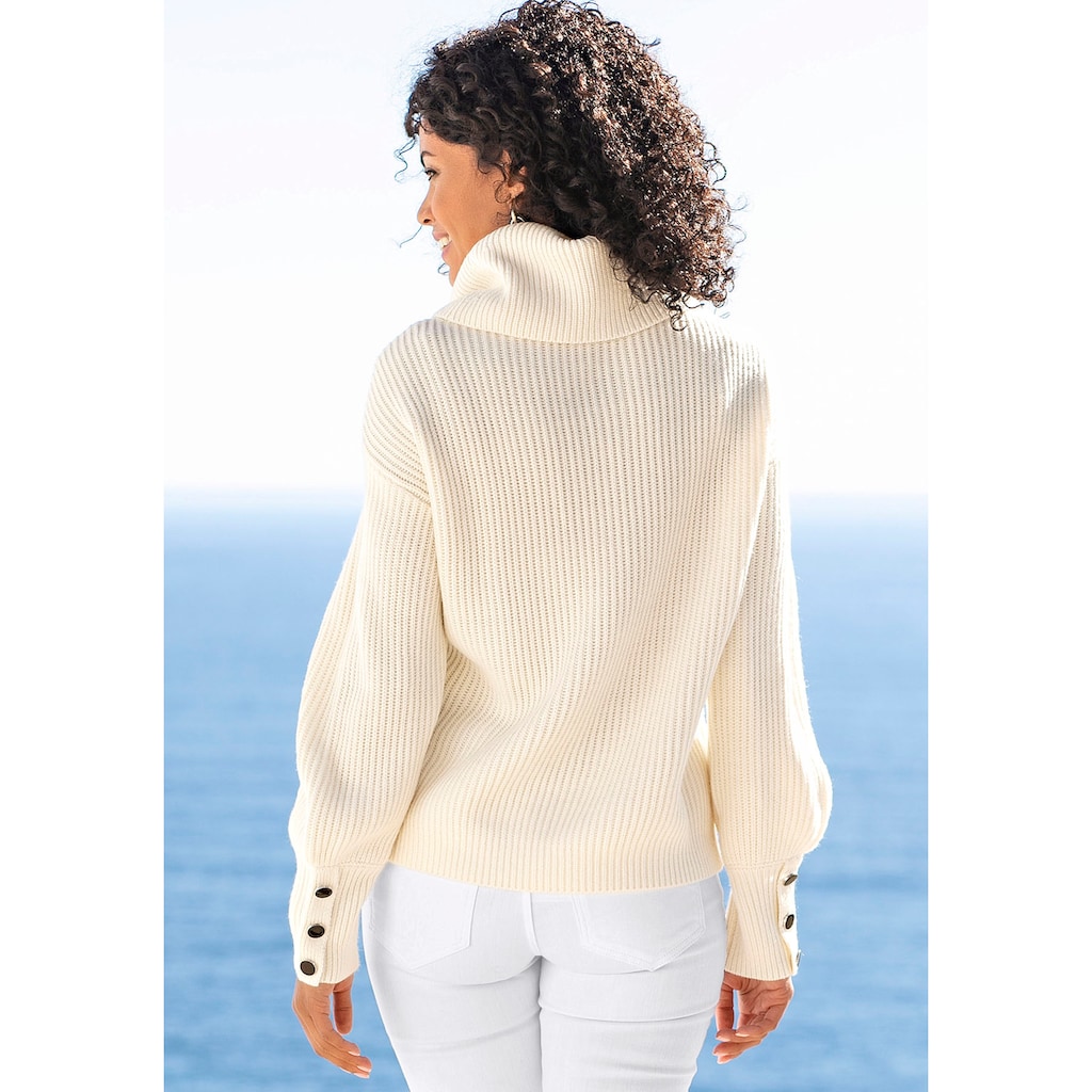 LASCANA Rollkragenpullover