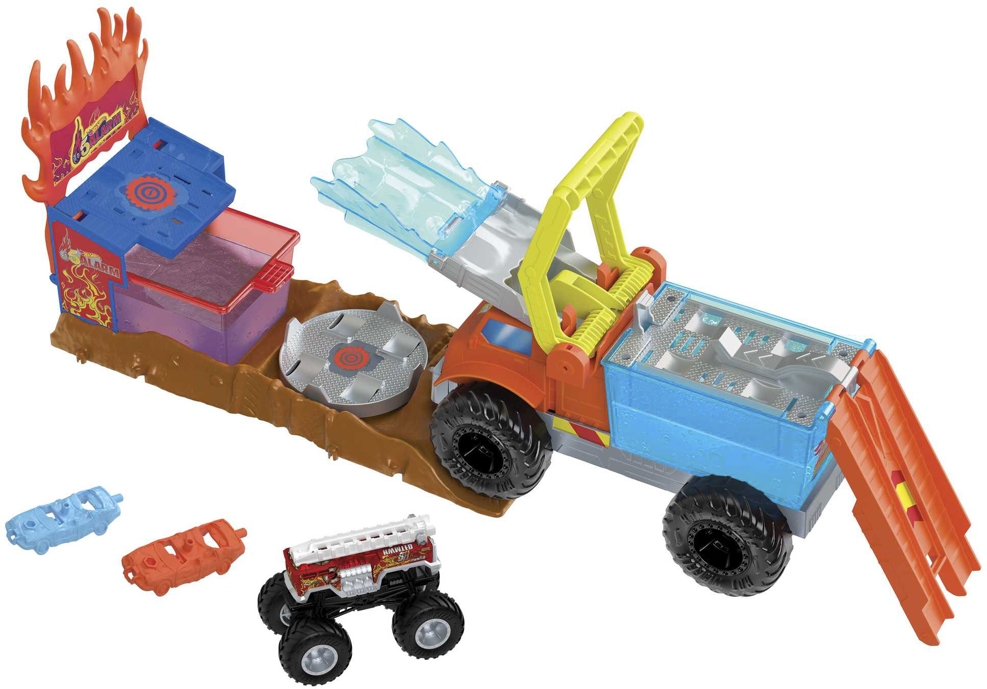 Spielzeug-Monstertruck »Arena Smashers Color Shifters 5 Alarm Rescue«