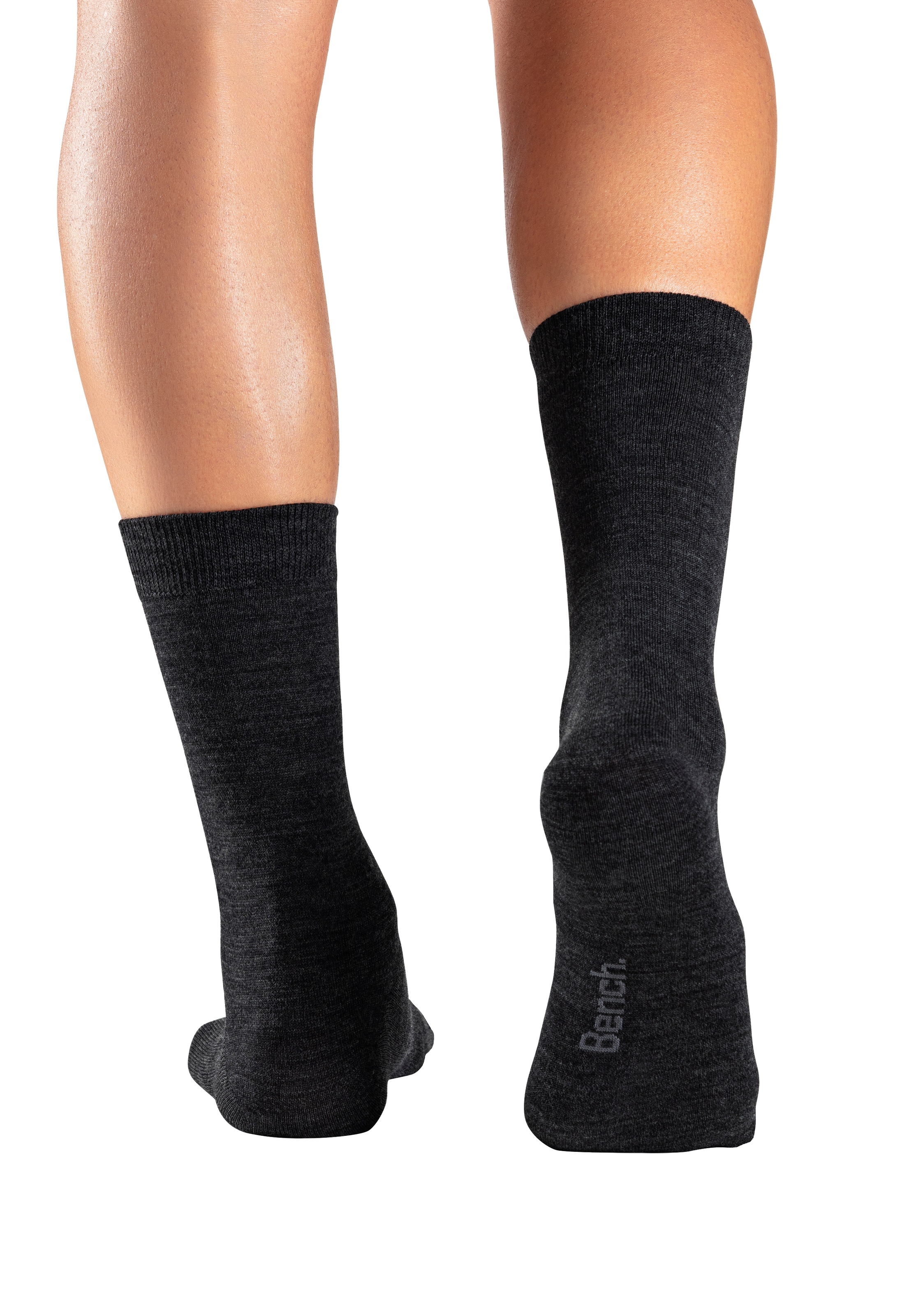 Bench. Socken, (Packung, 3 Paar), Herrensocken mit wärmender Wolle