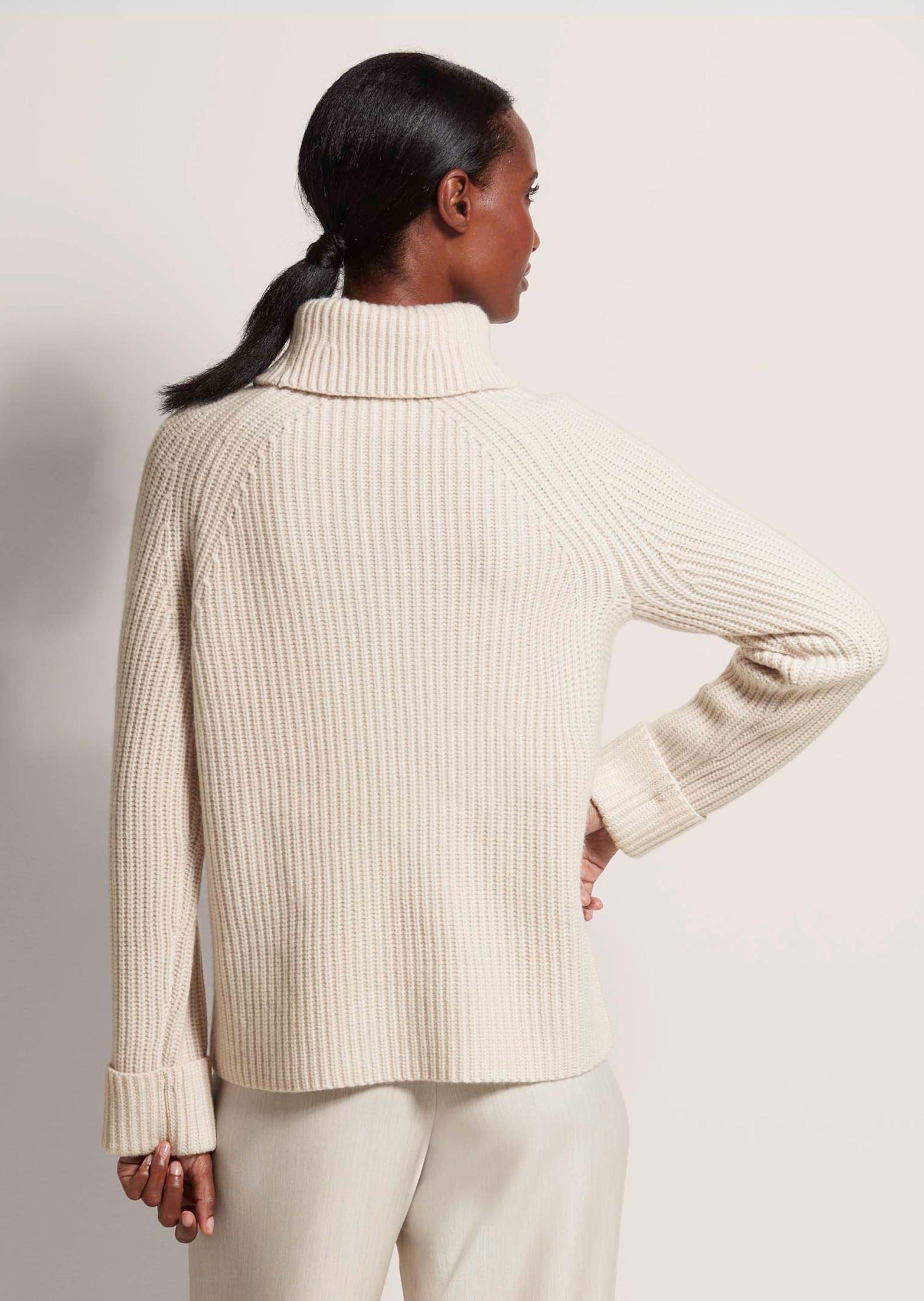 MADELEINE Longpullover »Pullover Rollkragen-Pullover mit Good Cashmere«