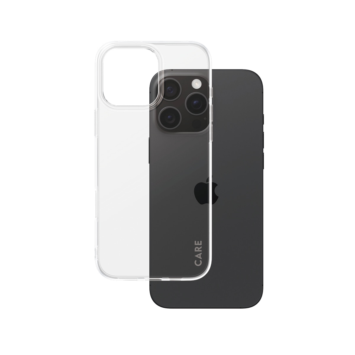 CARE by PanzerGlass Handyhülle »Case Fashion X-Ray Soft Basic Apple iPhone 16 Pro Max«, Backcover, Schutzhülle, Handyschutzhülle, Case, Schutzcase, stoßfest